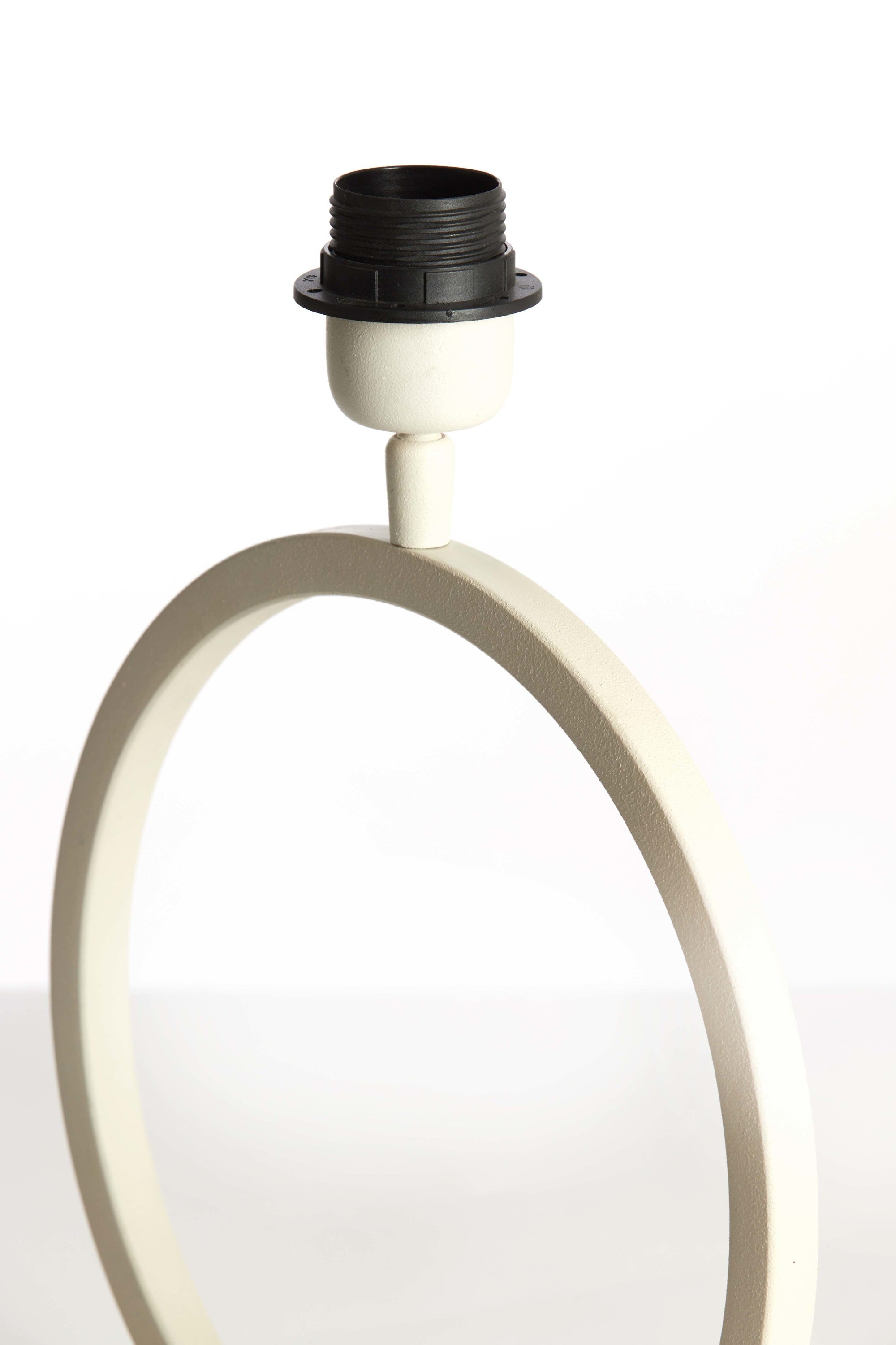 Liva Cream Metal Table Lamp Base 43cm