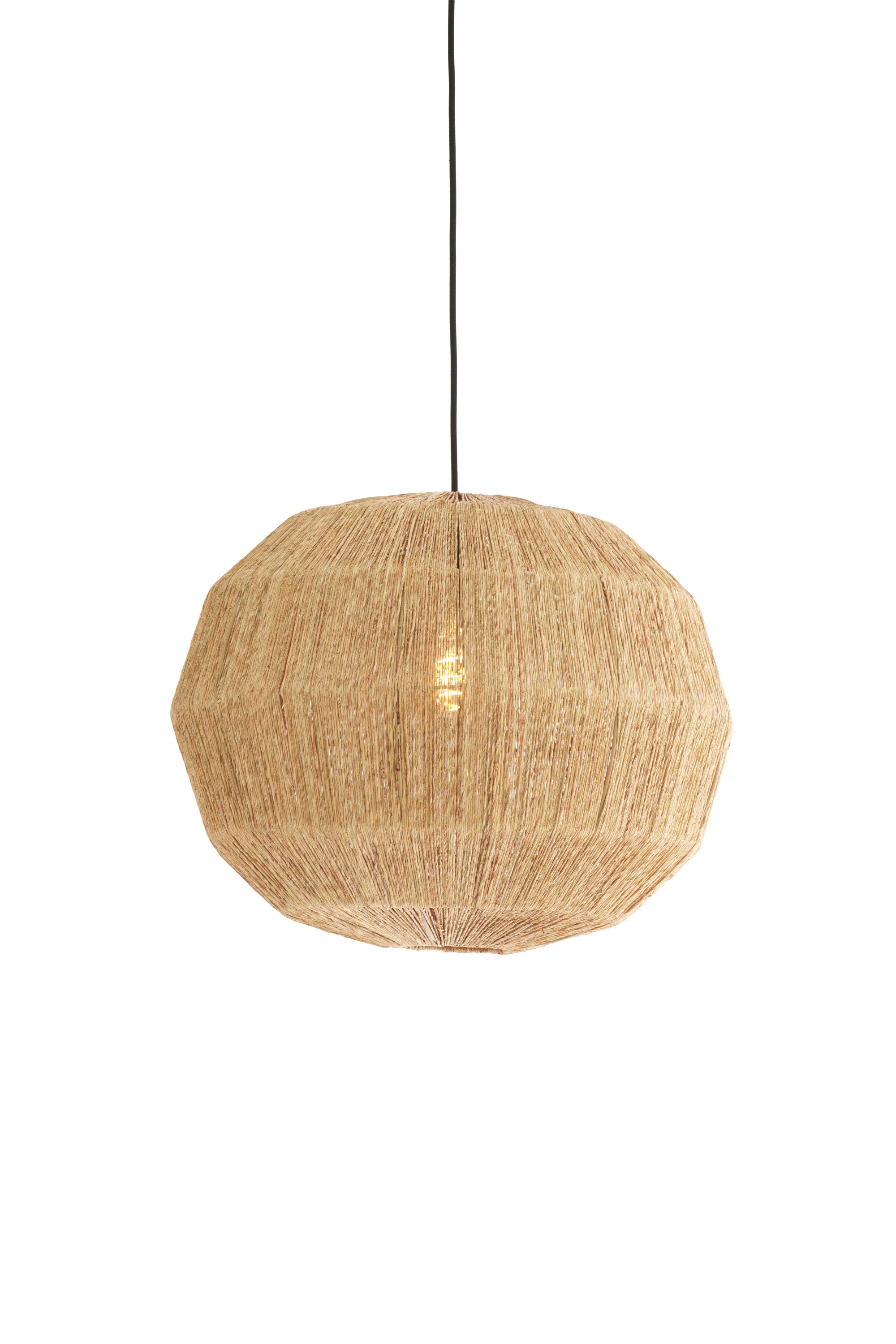 Junna Natural Jute Pendant Light 50cm