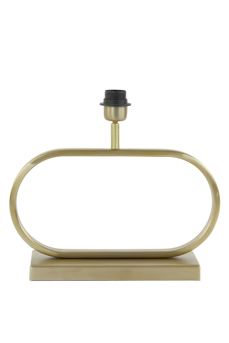 Jamiro Light Gold Metal Small Table Lamp Base 29cm