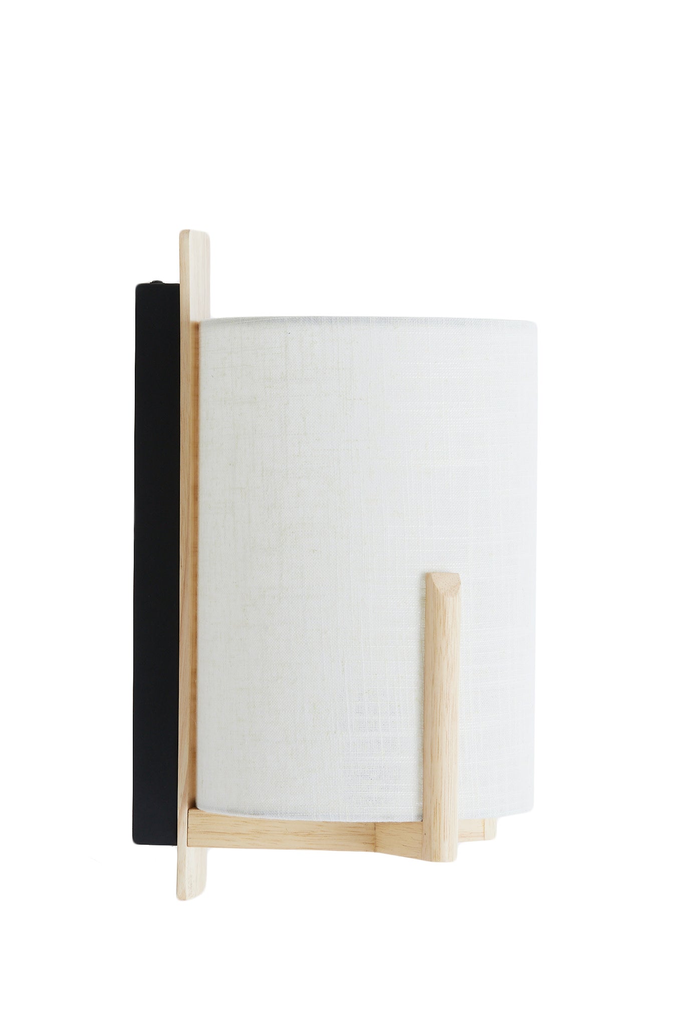 Litto Natural & White Linen Wall Light