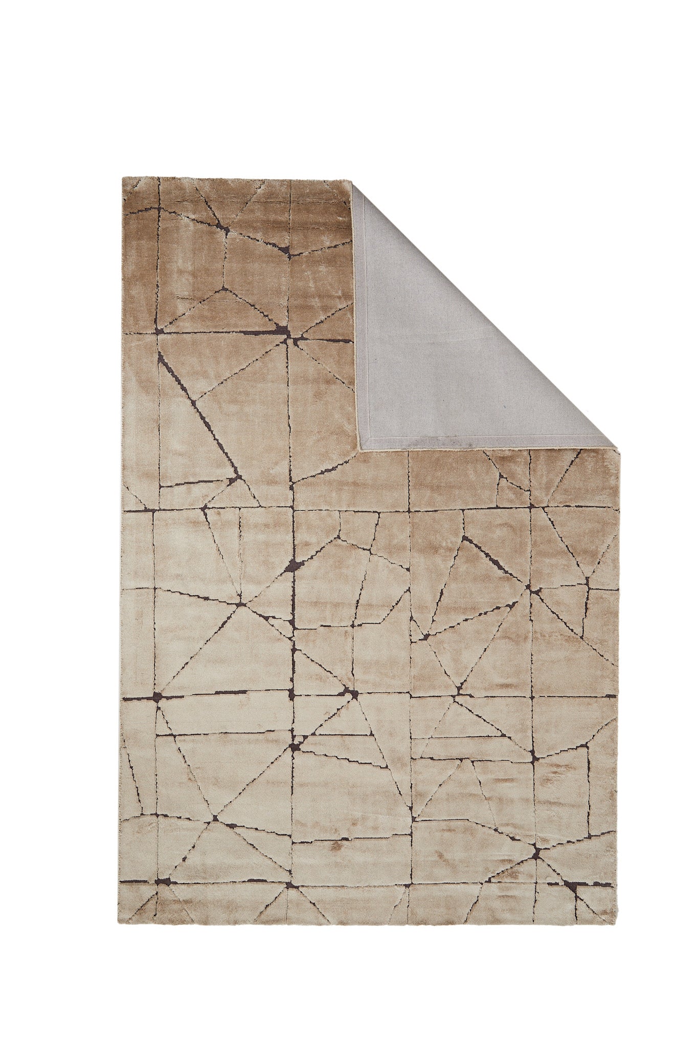Dacula Tonal Brown Rectangular Rug 300x200cm