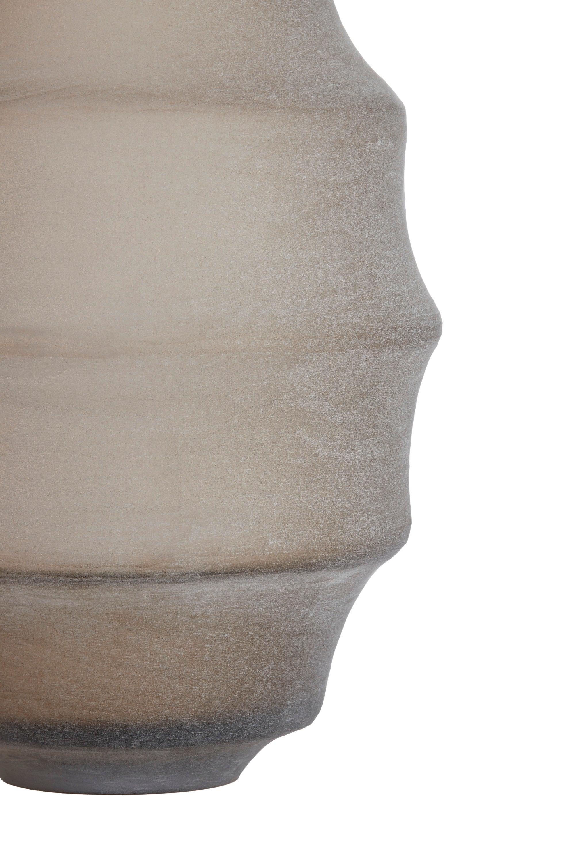 Nayoro Matt Light Brown Glass Vase 42cm