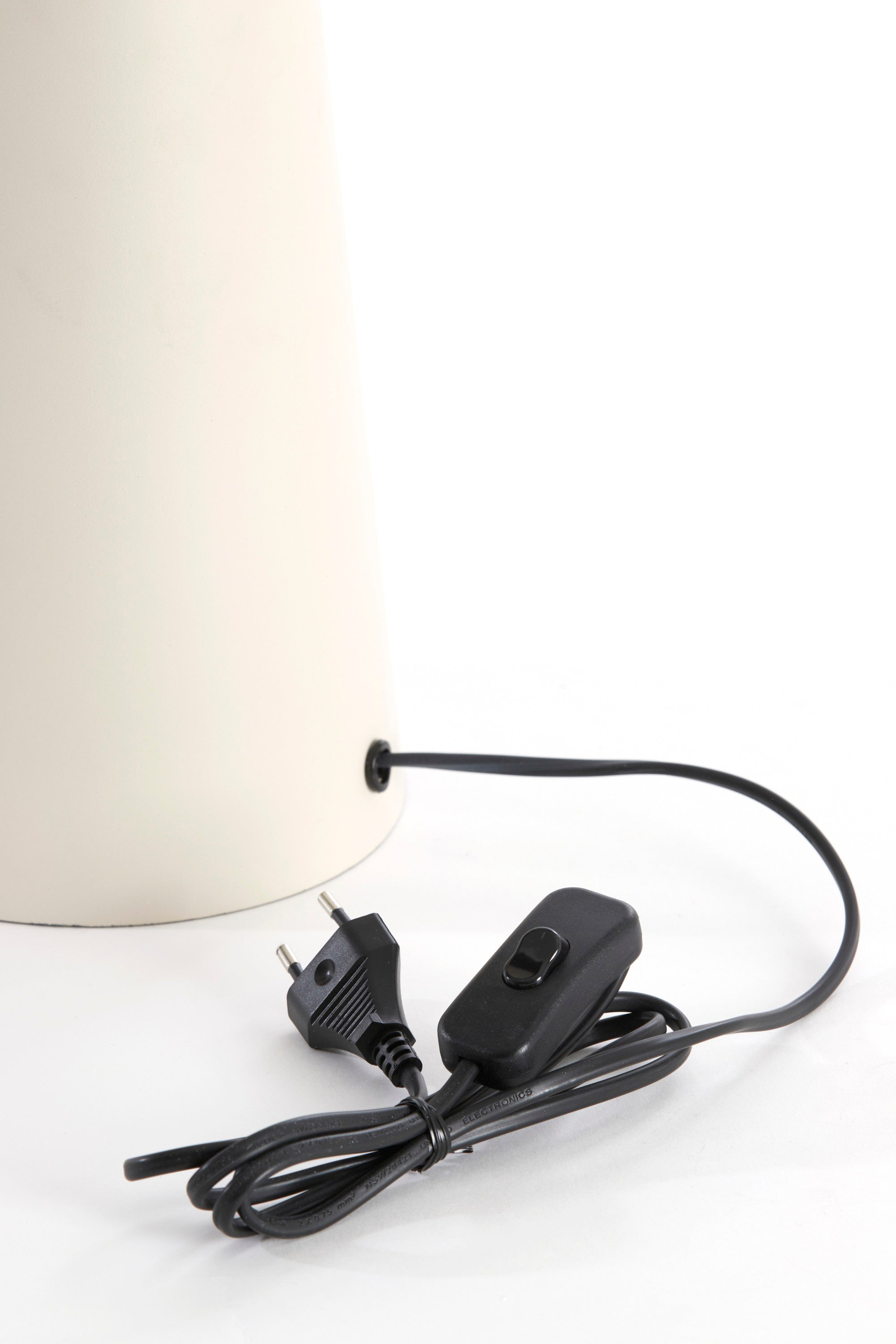 Yelos Matt Cream Metal Table Lamp Base 35cm
