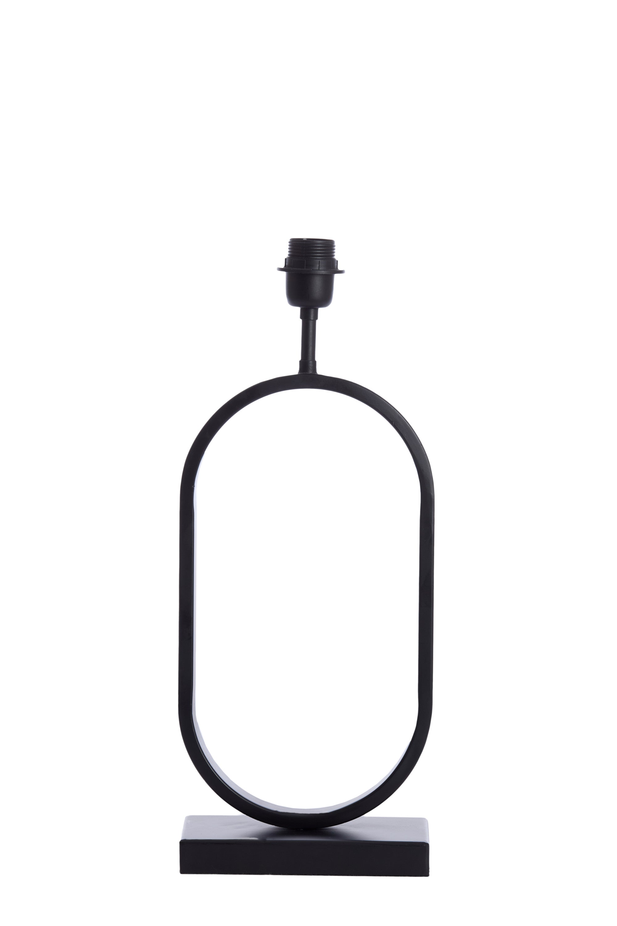 Jamiri Matt Black Metal Table Lamp Base 45cm