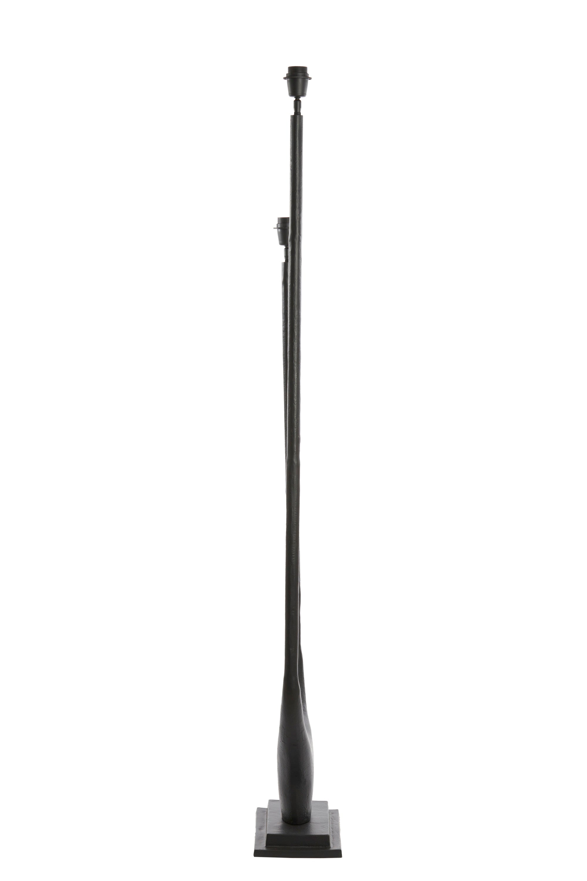 Gavi Matt Black 2 Light Floor Lamp