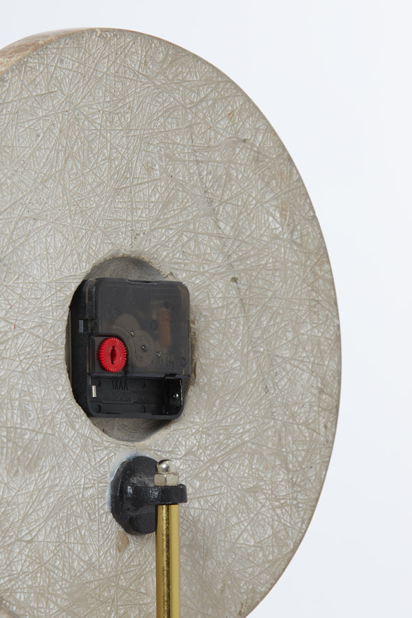 Moreno Brown Marble Table Clock