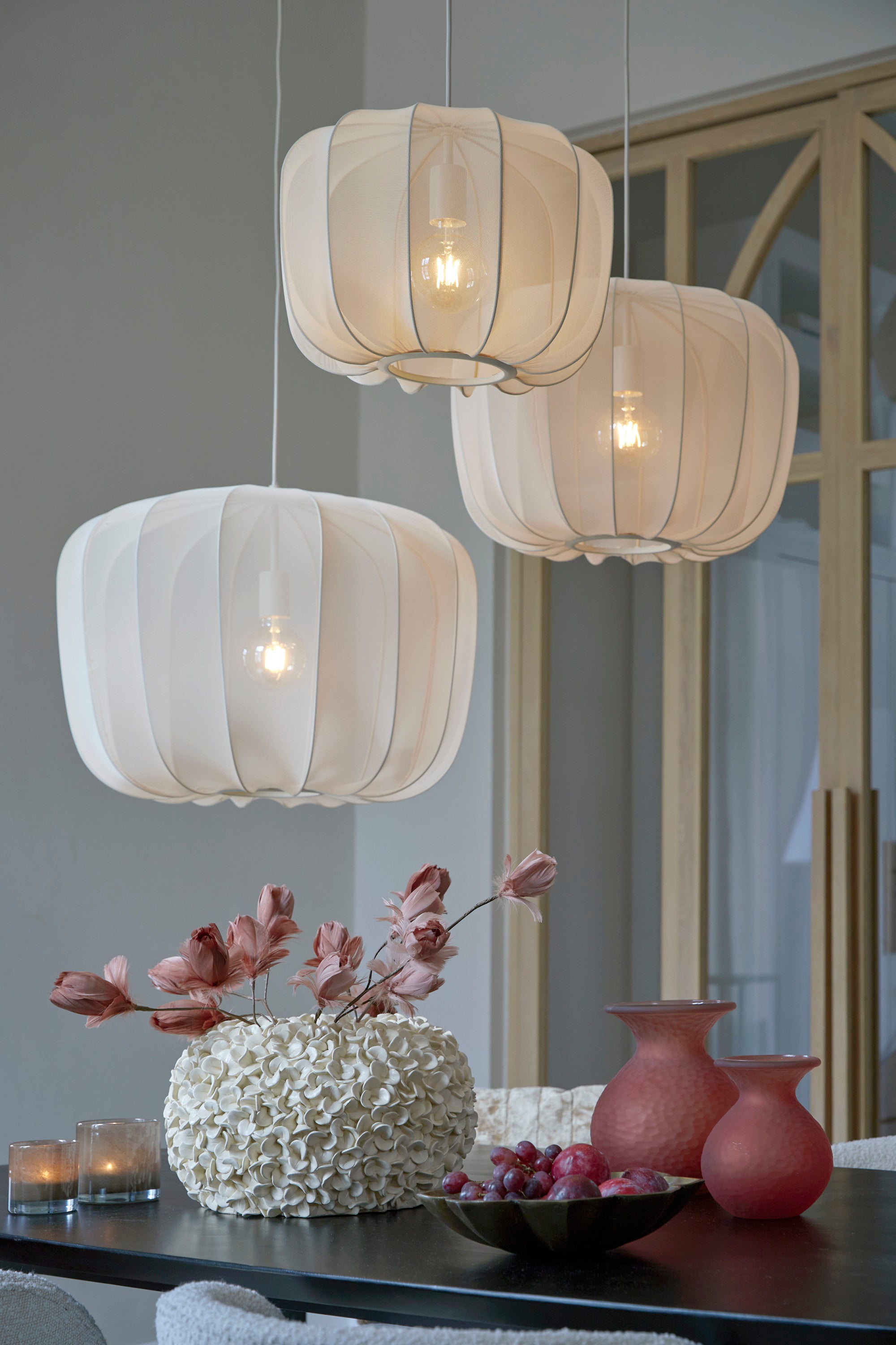 Plumeria Sand Pendant Light 50cm
