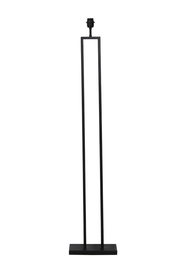 Shiva Matt Black Metal Floor Lamp Base