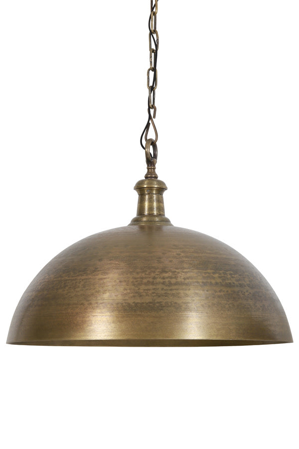 Demi Raw Antique Bronze Metal Pendant Light 70cm
