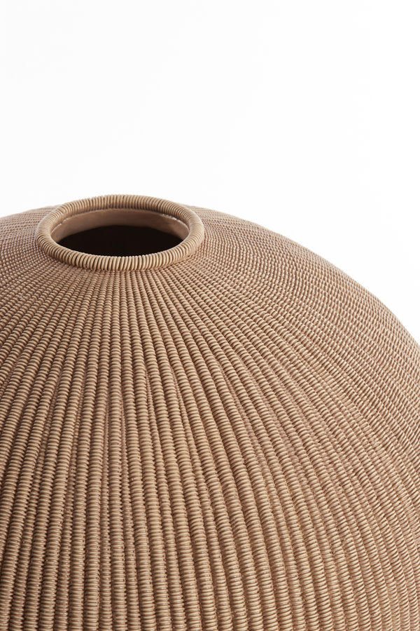 Valerie Light Brown Vase 37cm