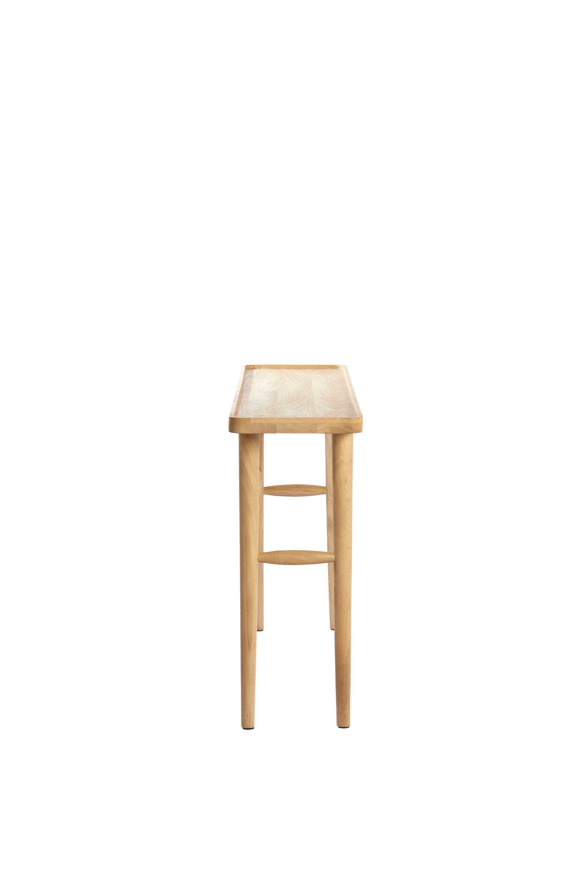 Qiano Natural Mango Wood Console Table 75cm