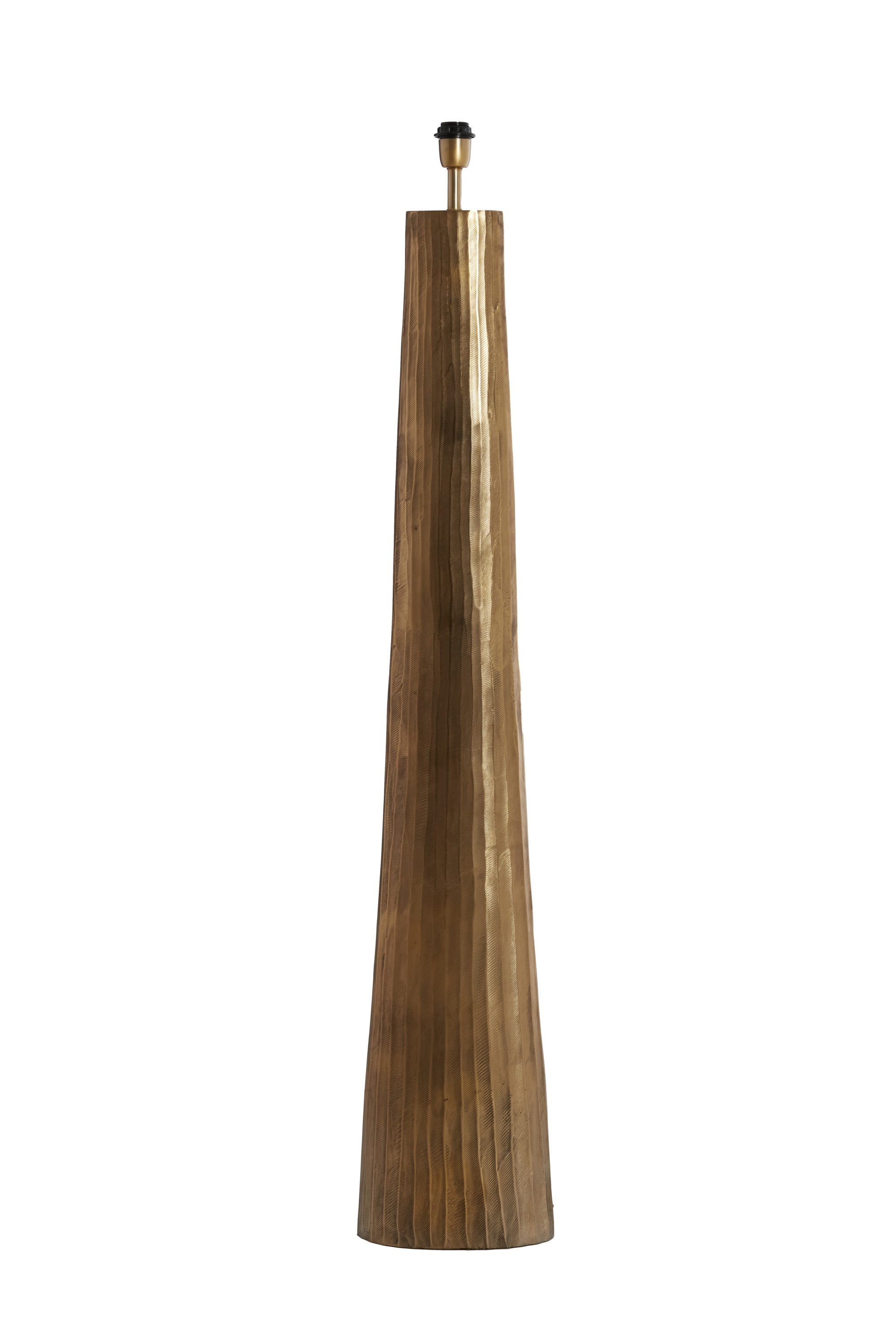 Mijas Antique Bronze Metal Floor Lamp Base 144cm