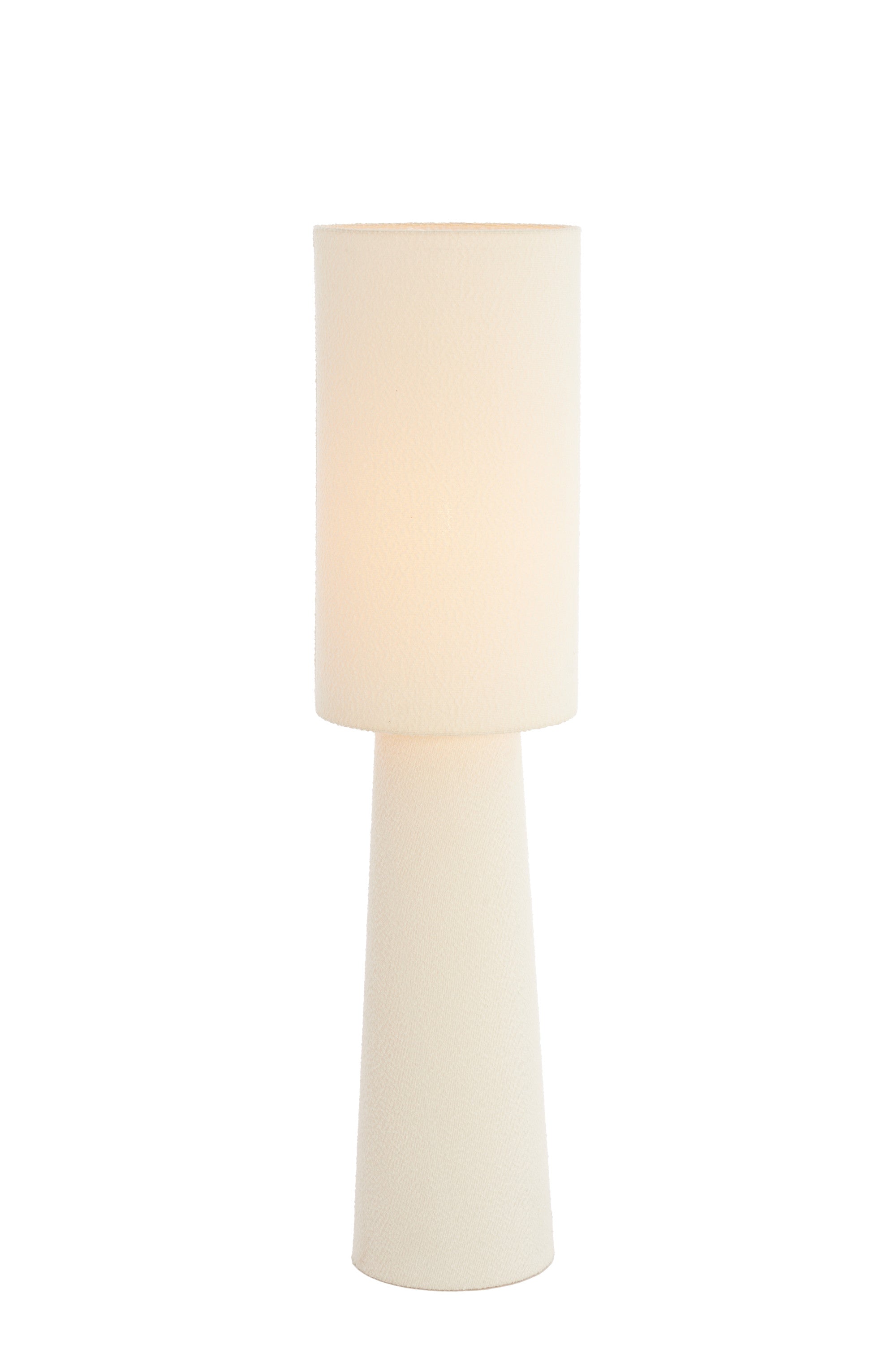 Mikkel Cream Bouclé Floor Lamp