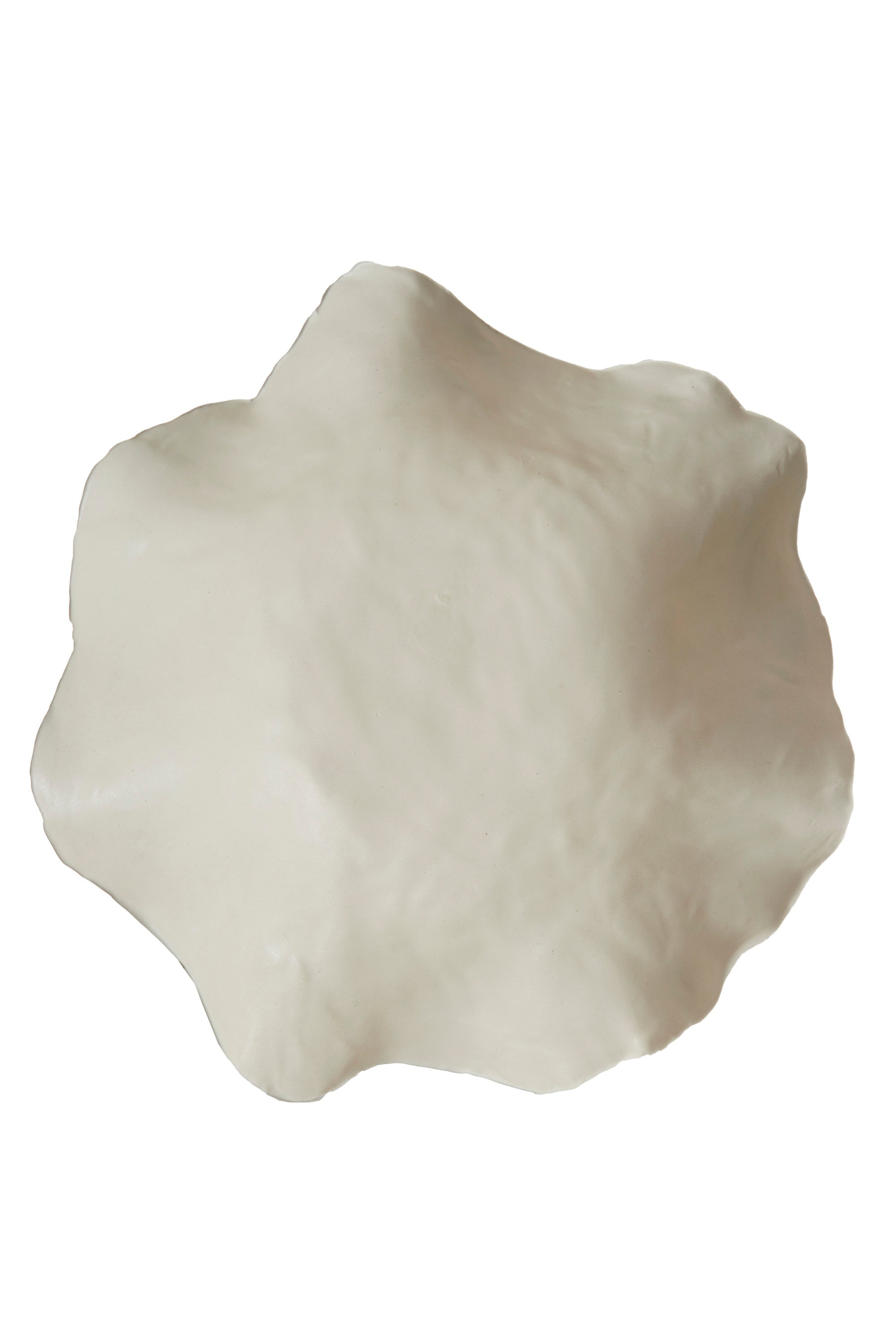 Banda Cream Ceramic Decorative Bowl