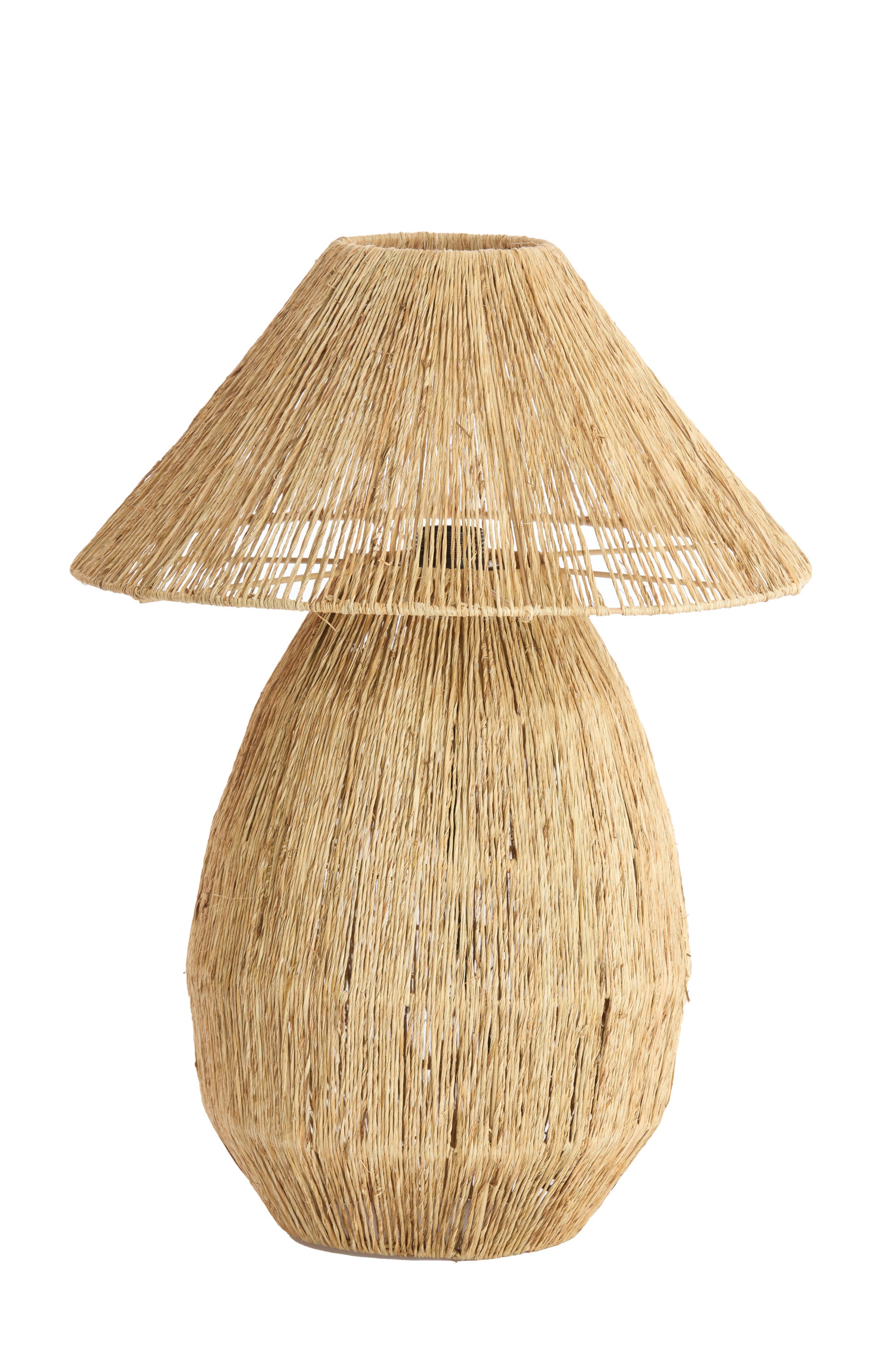 Maruva Natural Jute Table Lamp