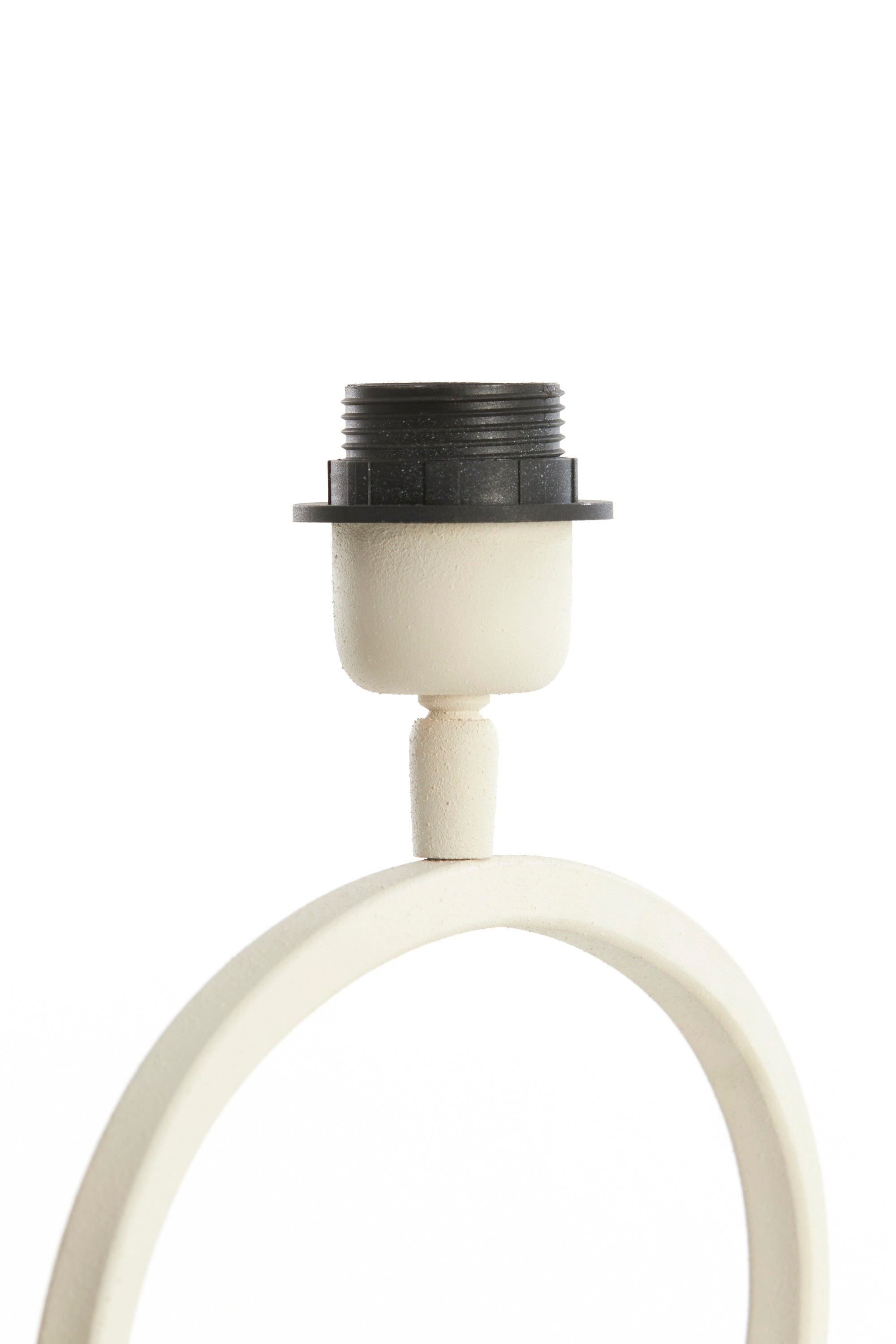 Stelius Cream Metal Table Lamp Base 42cm