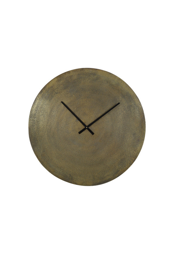 Licola Antique Bronze Metal Wall Clock