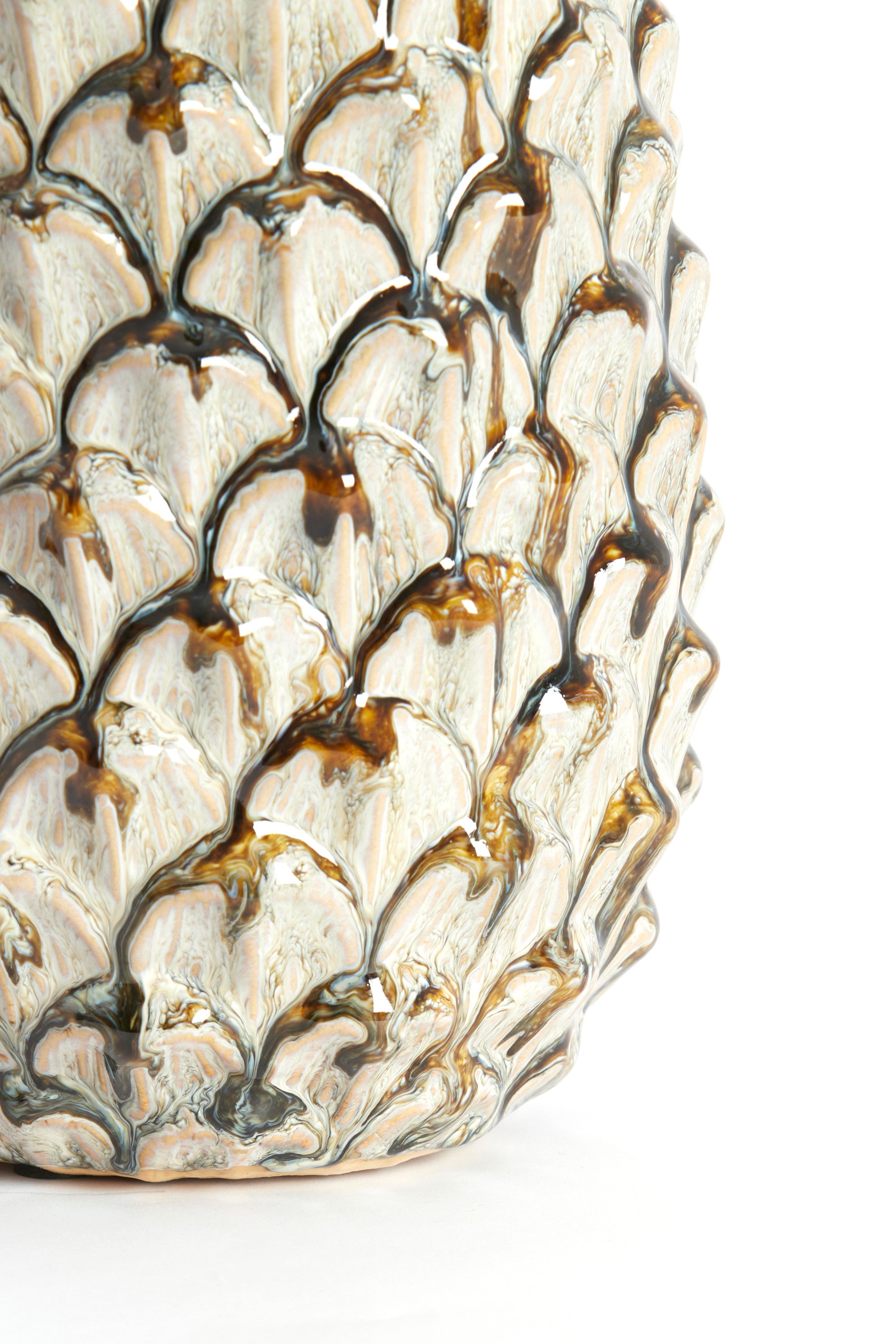 Nanasi Olive Green Ceramic Ornament 39.5cm