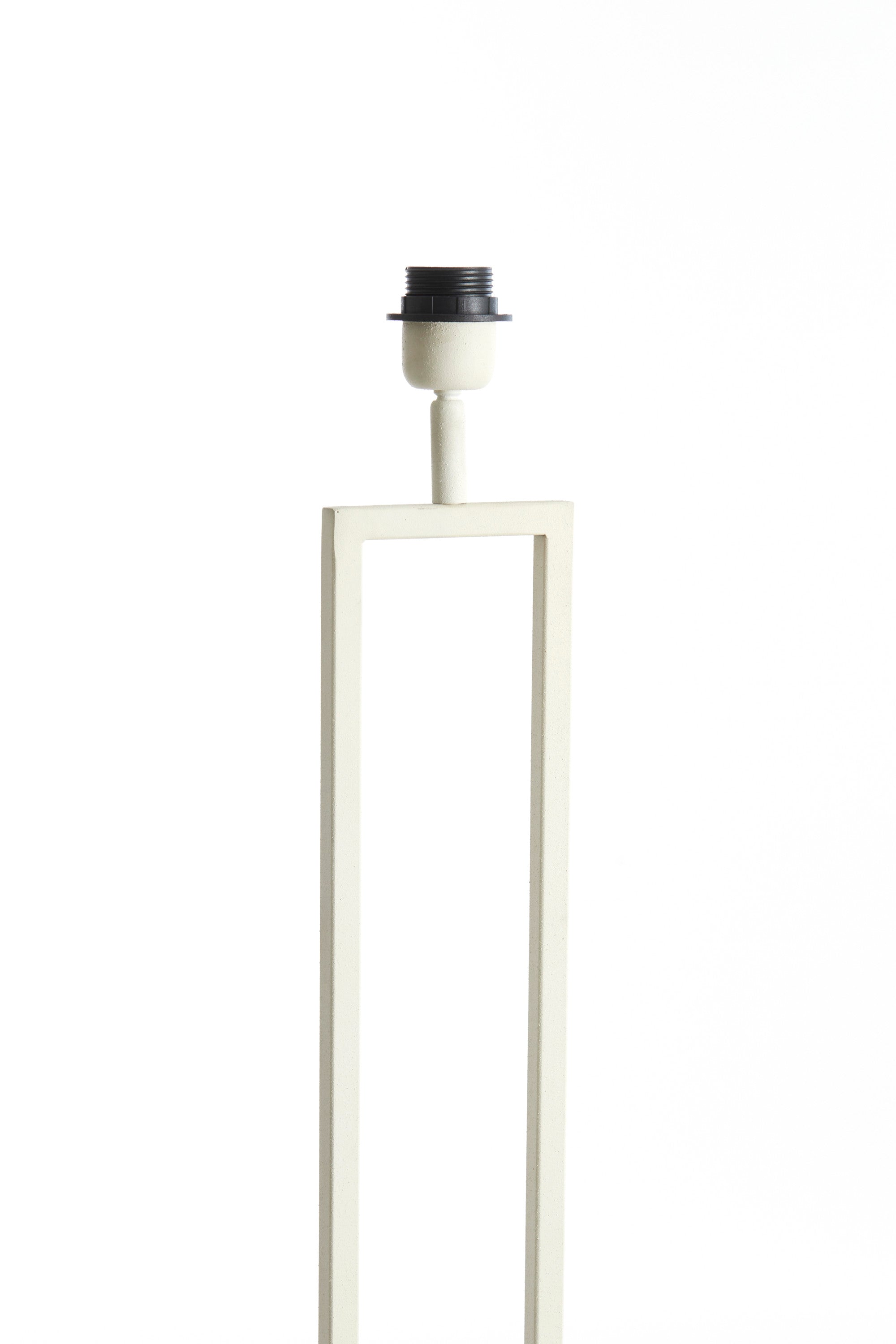 Shiva Cream Metal Floor Lamp Base