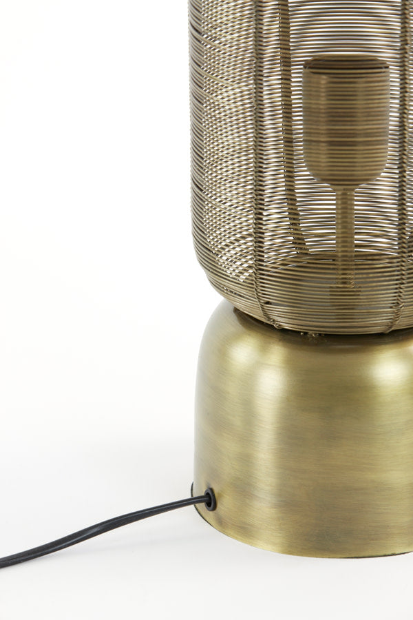 Lezuza Antique Bronze Metal Table Lamp 60.5cm