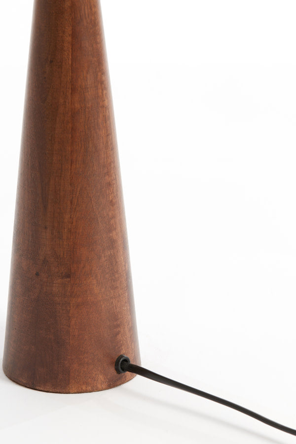 Festina Russet Wood Table Lamp Base 40cm