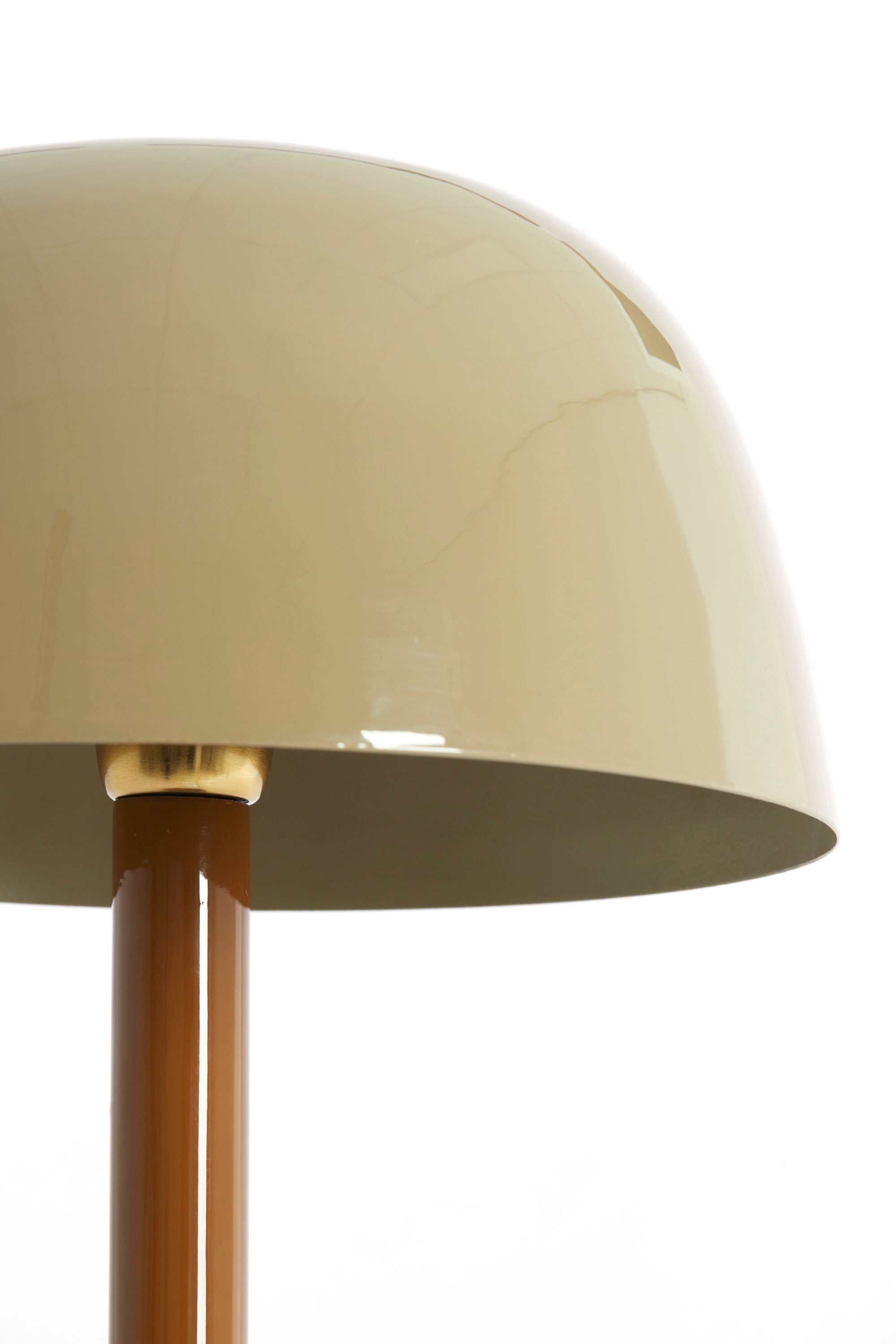 Marivet Sand & Brown Metal Table Lamp 48cm