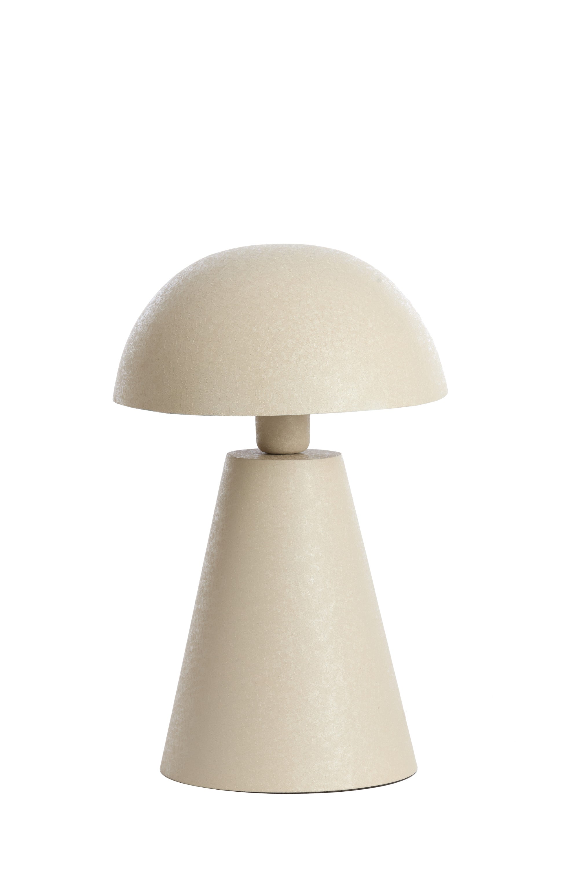 Surrina Matt Light Grey Metal Table Lamp 41cm