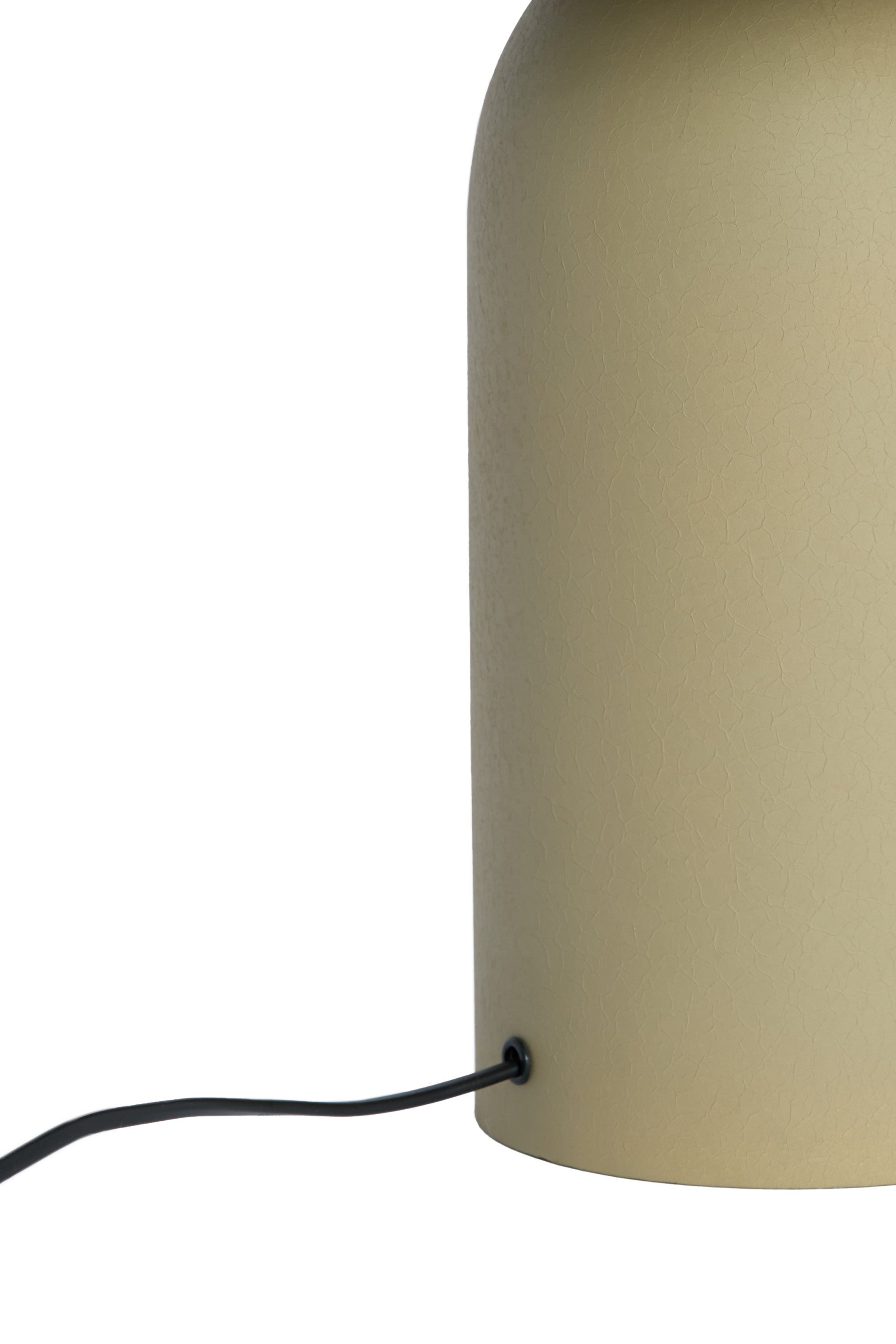 Tolima Matt Green/Grey Metal Table Lamp 48cm