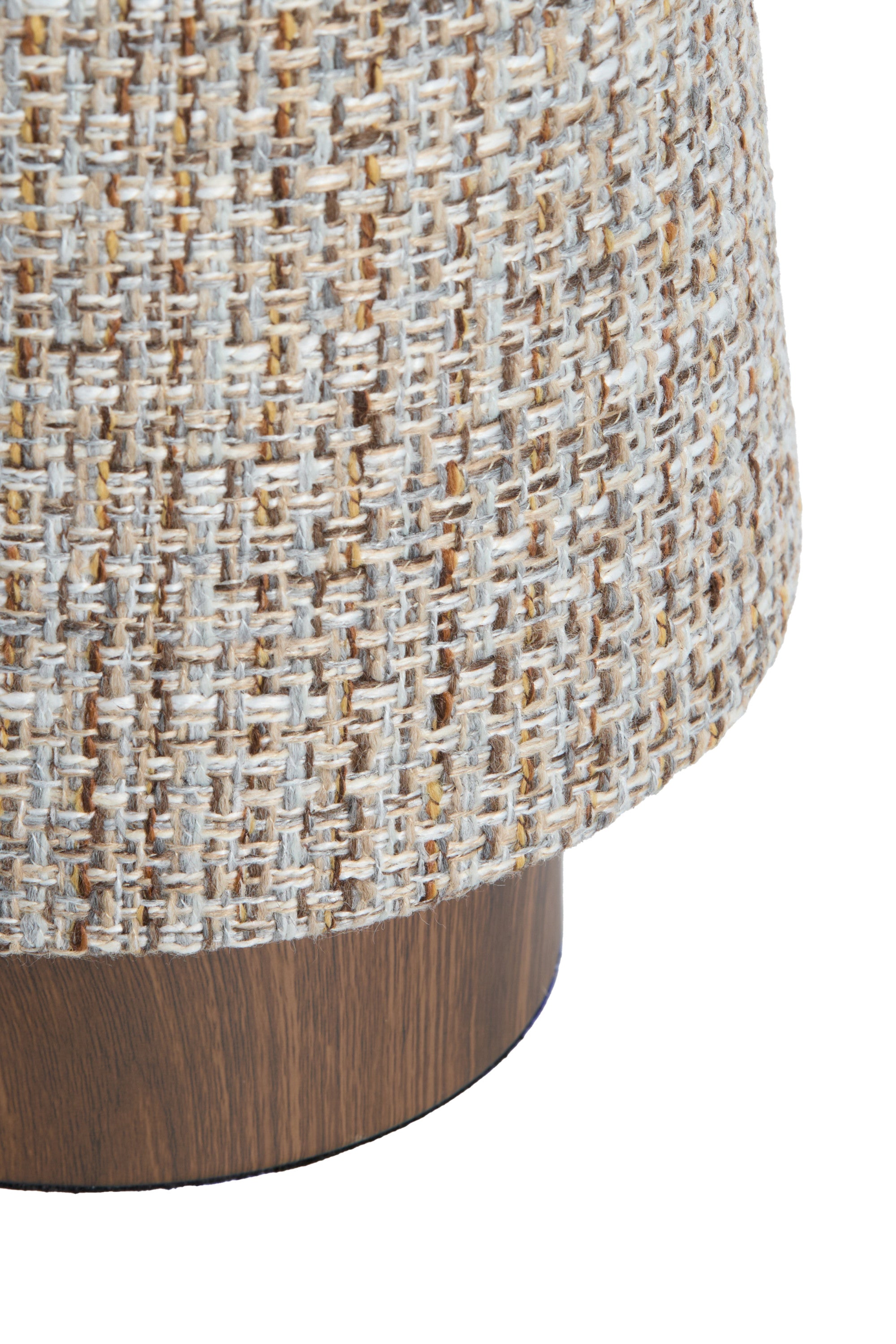 Howie Two Tone Brown Wood Effect Table Lamp 52.5cm