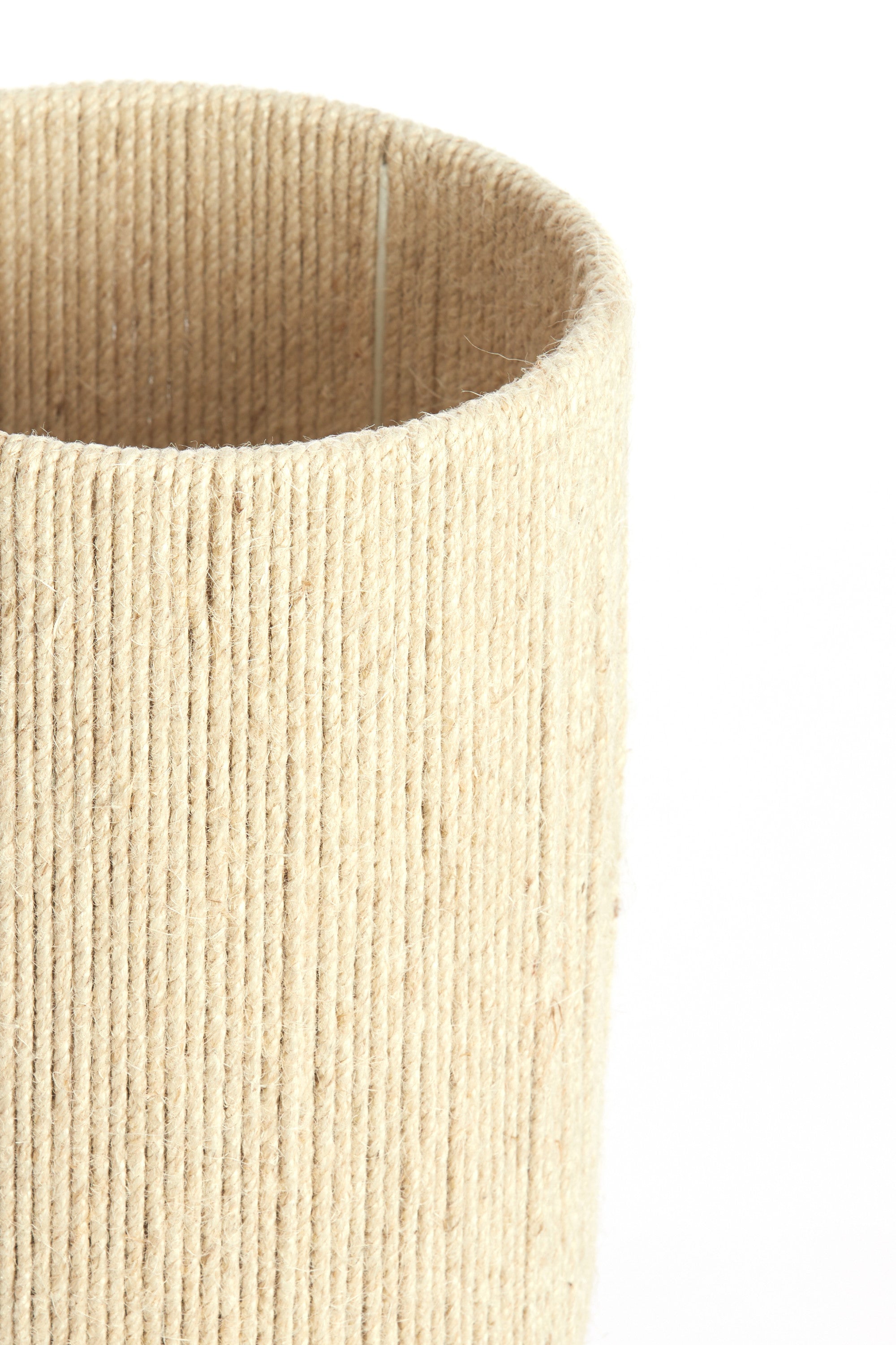 Pitino Cream Jute Table Lamp 51cm