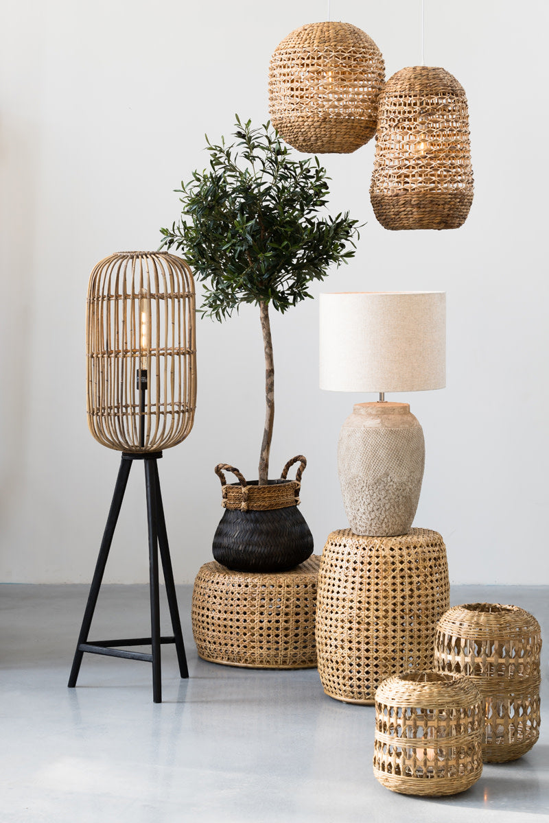 Tripoli Natural Rattan Pendant Light 37.5cm