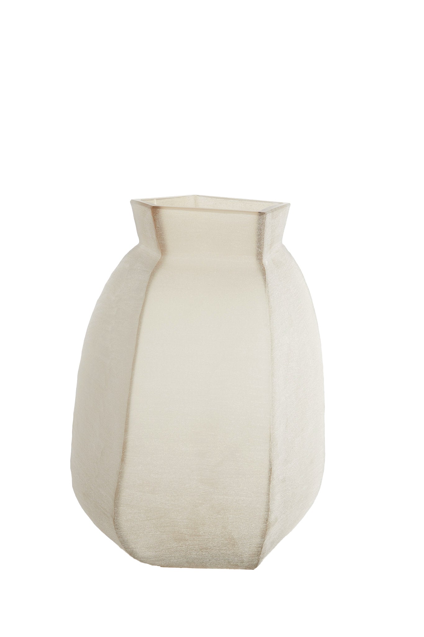 Veliko Light Brown Glass Vase 40cm