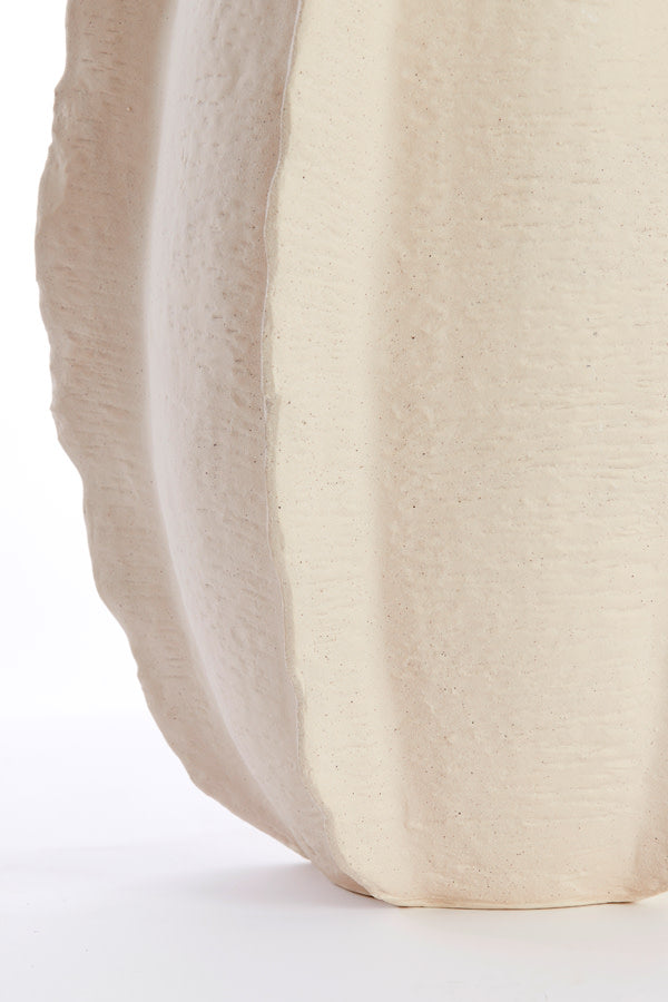 Kelapa Cream Ceramic Vase 66.5cm