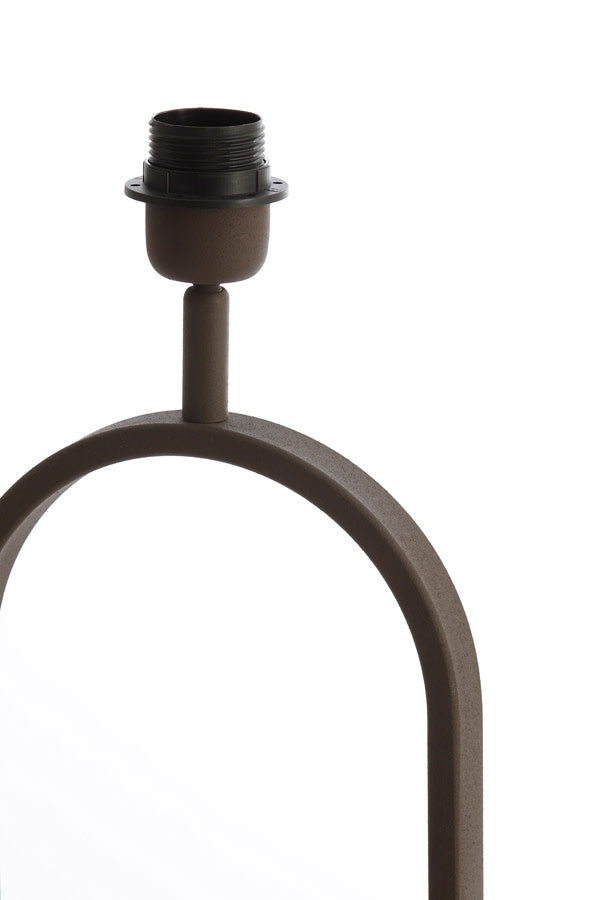Jamiri Brown Metal Table Lamp Base 45cm