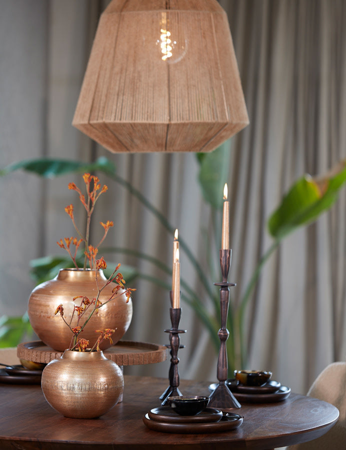 Malva Natural Jute Pendant Light 50cm