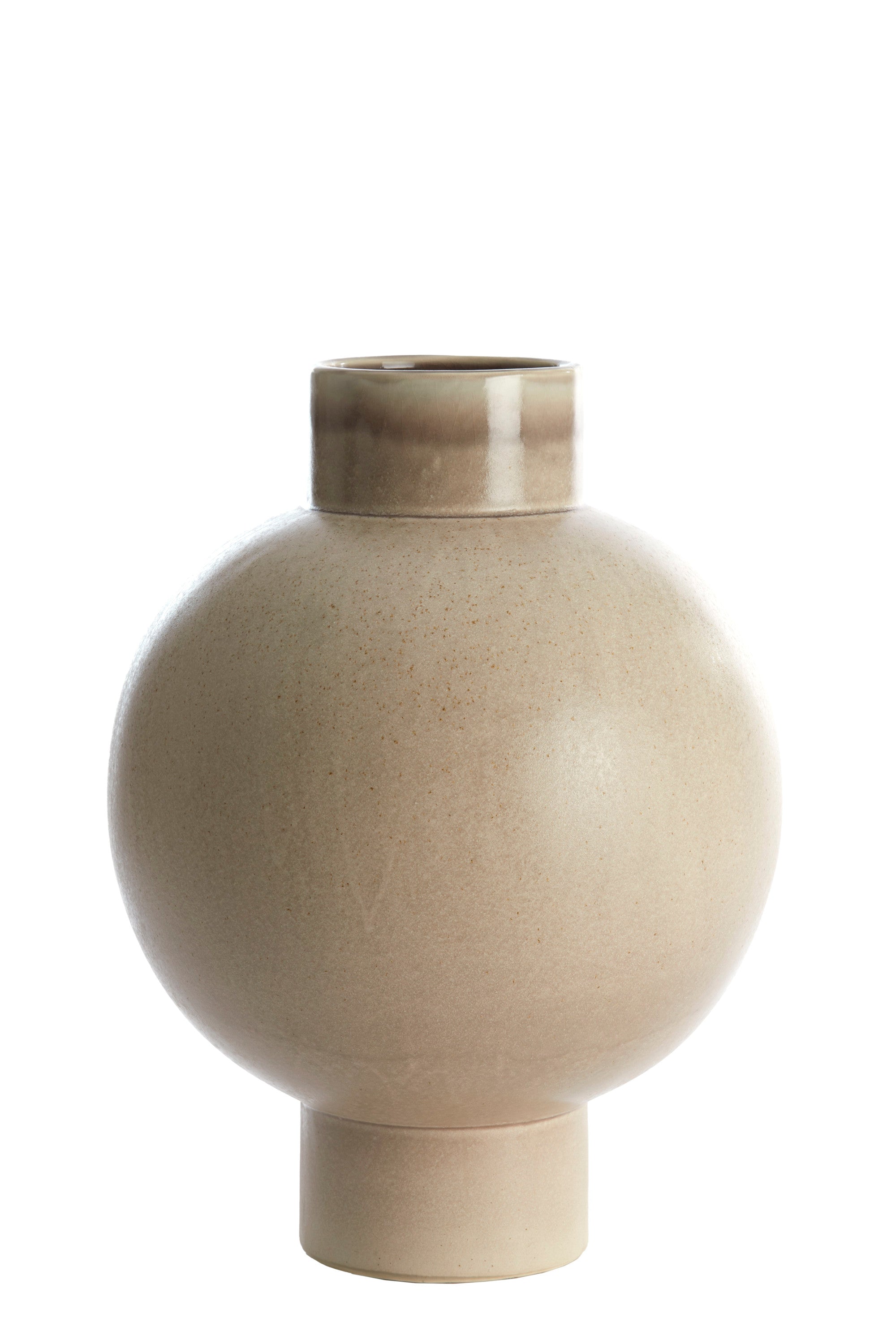 Zelata Sand Ceramic Vase 46cm