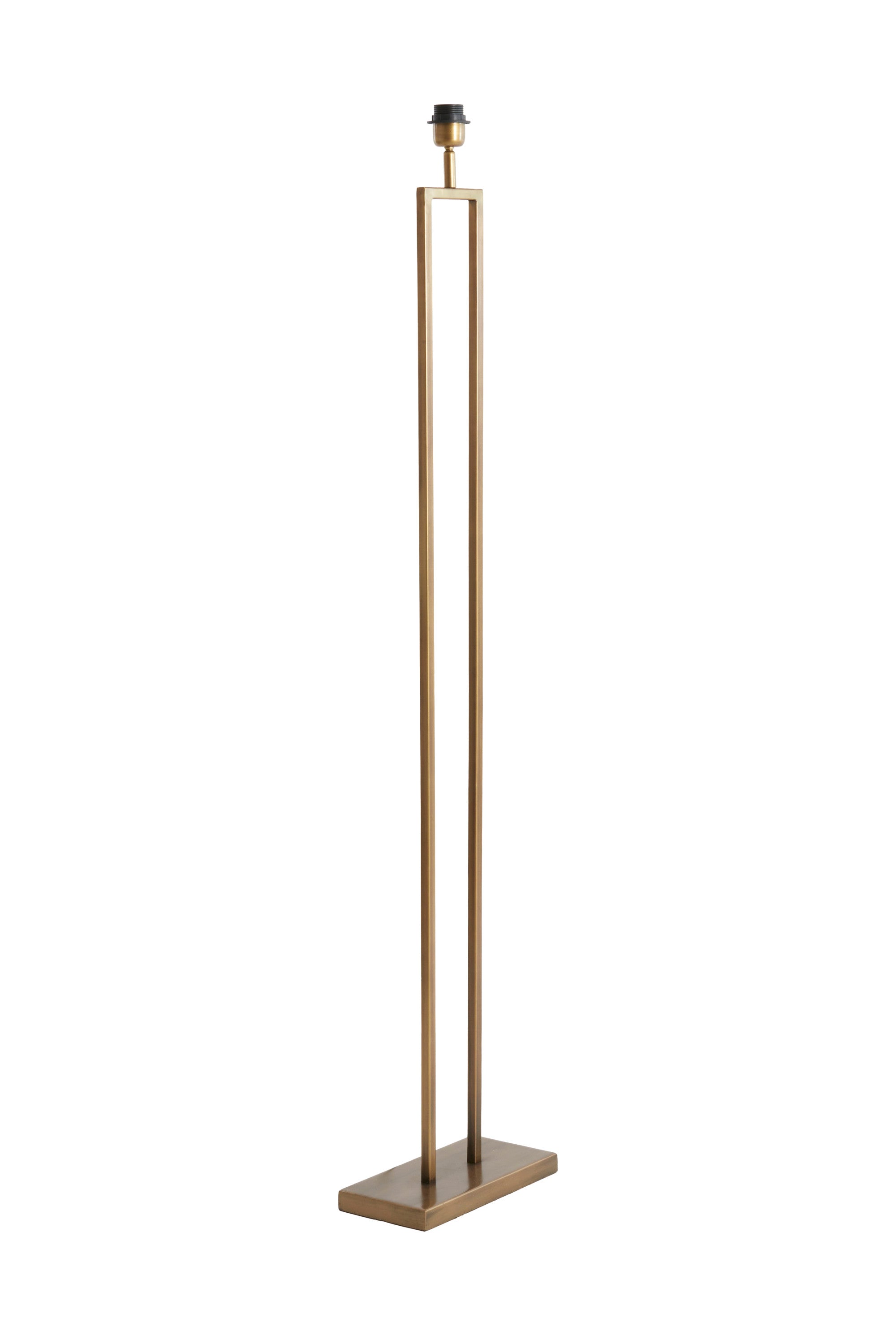 Shiva Antique Bronze Metal Floor Lamp Base