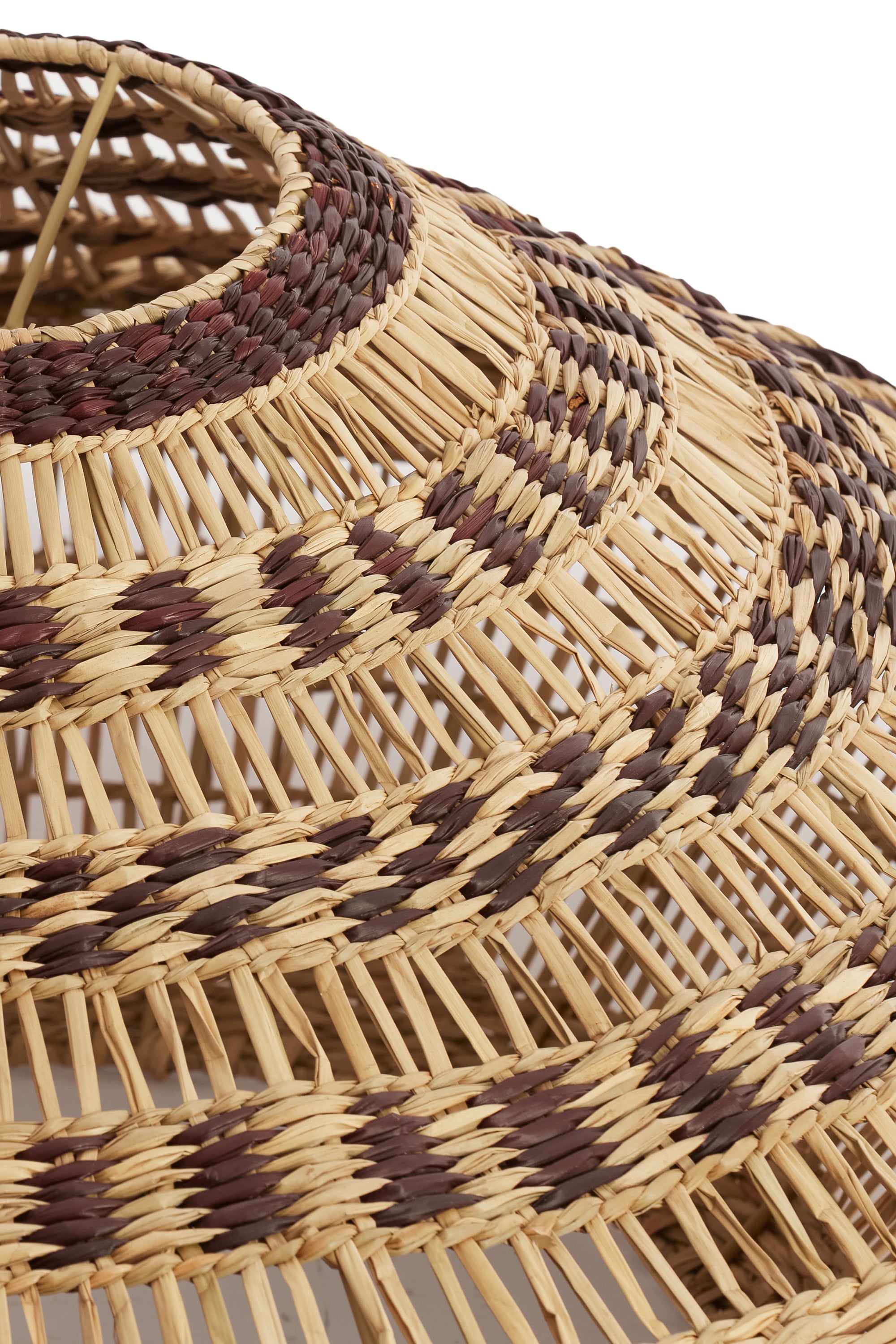 Owana Natural & Brown Seagrass Pendant Light 80cm