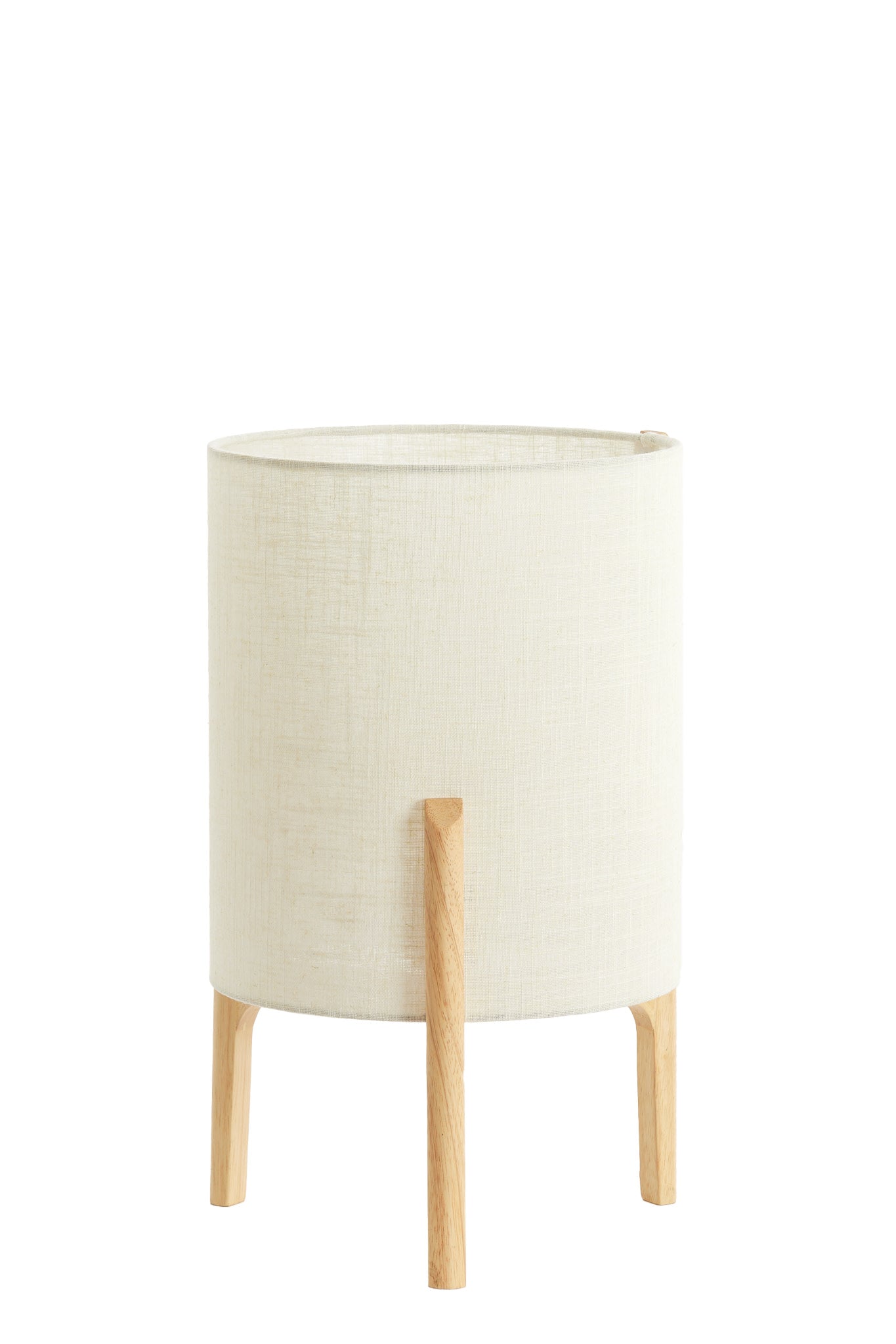 Litto Natural & White Linen Table Lamp 44cm