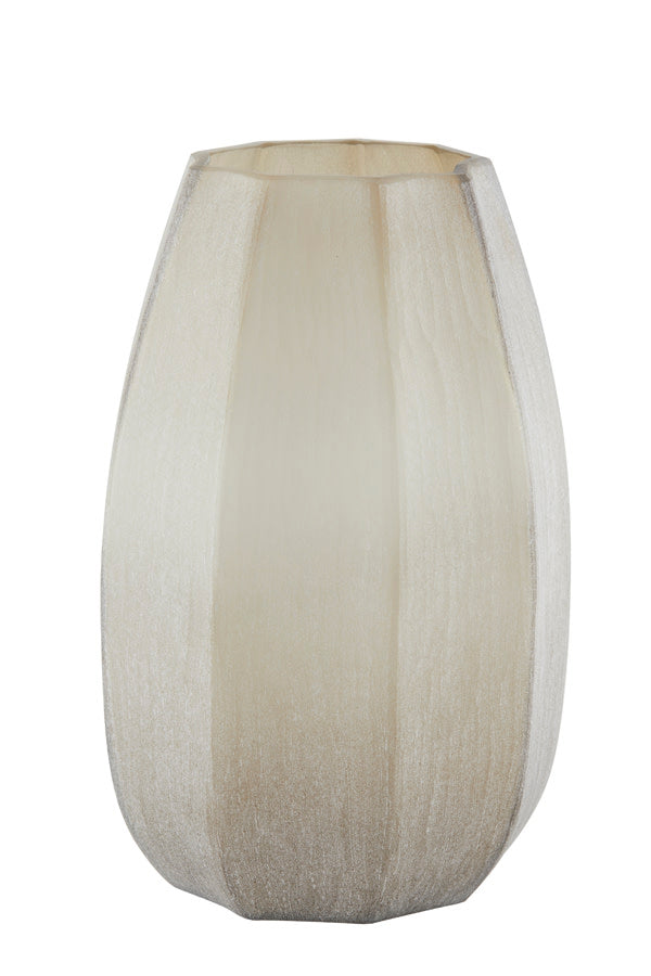 Bradley Light Brown Glass Vase 38cm
