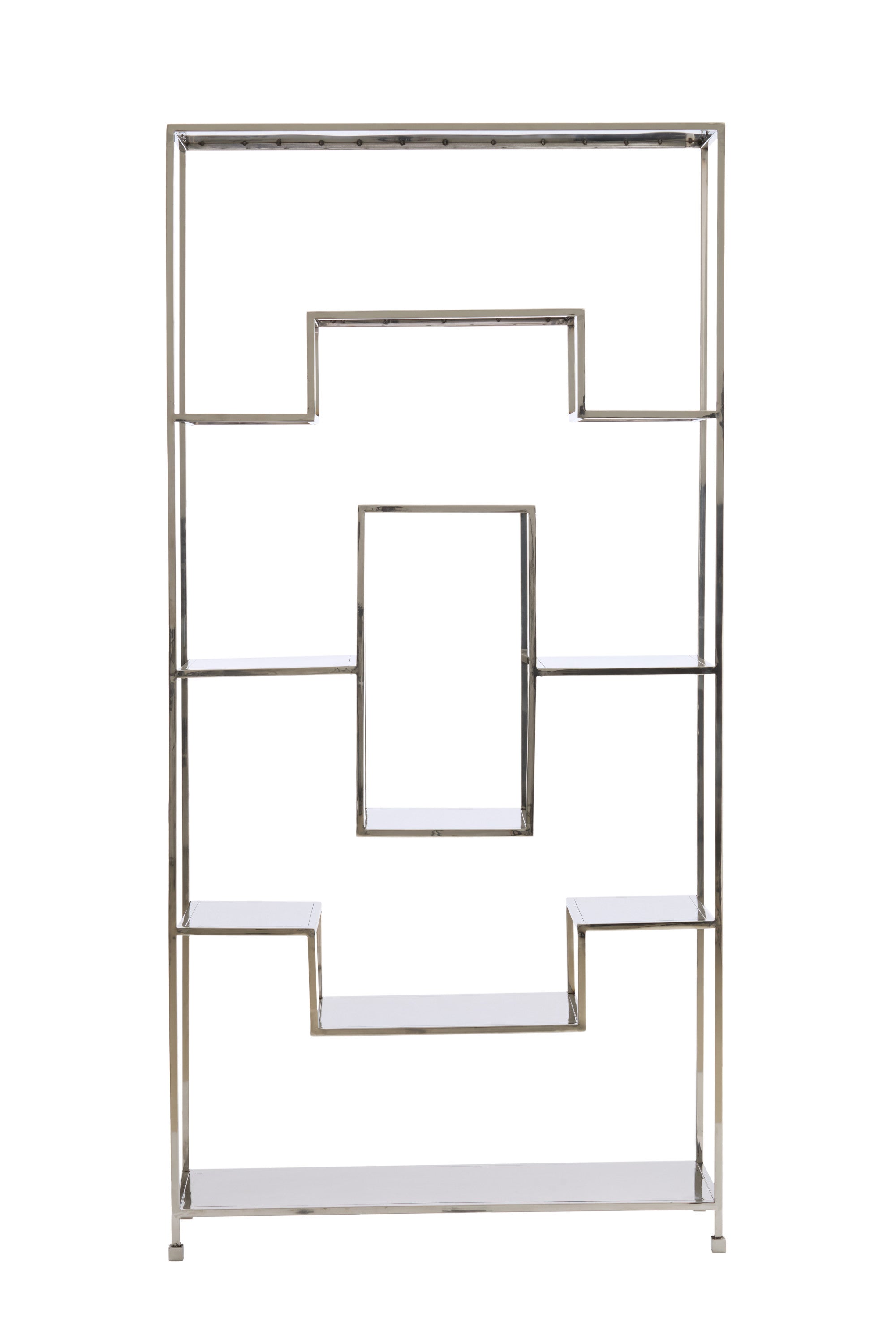 Rezina Nickel Metal Open Display Unit