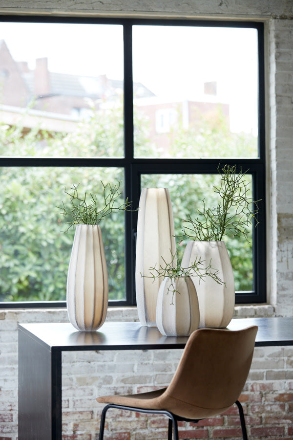 Bradley Light Brown Glass Vase 60cm