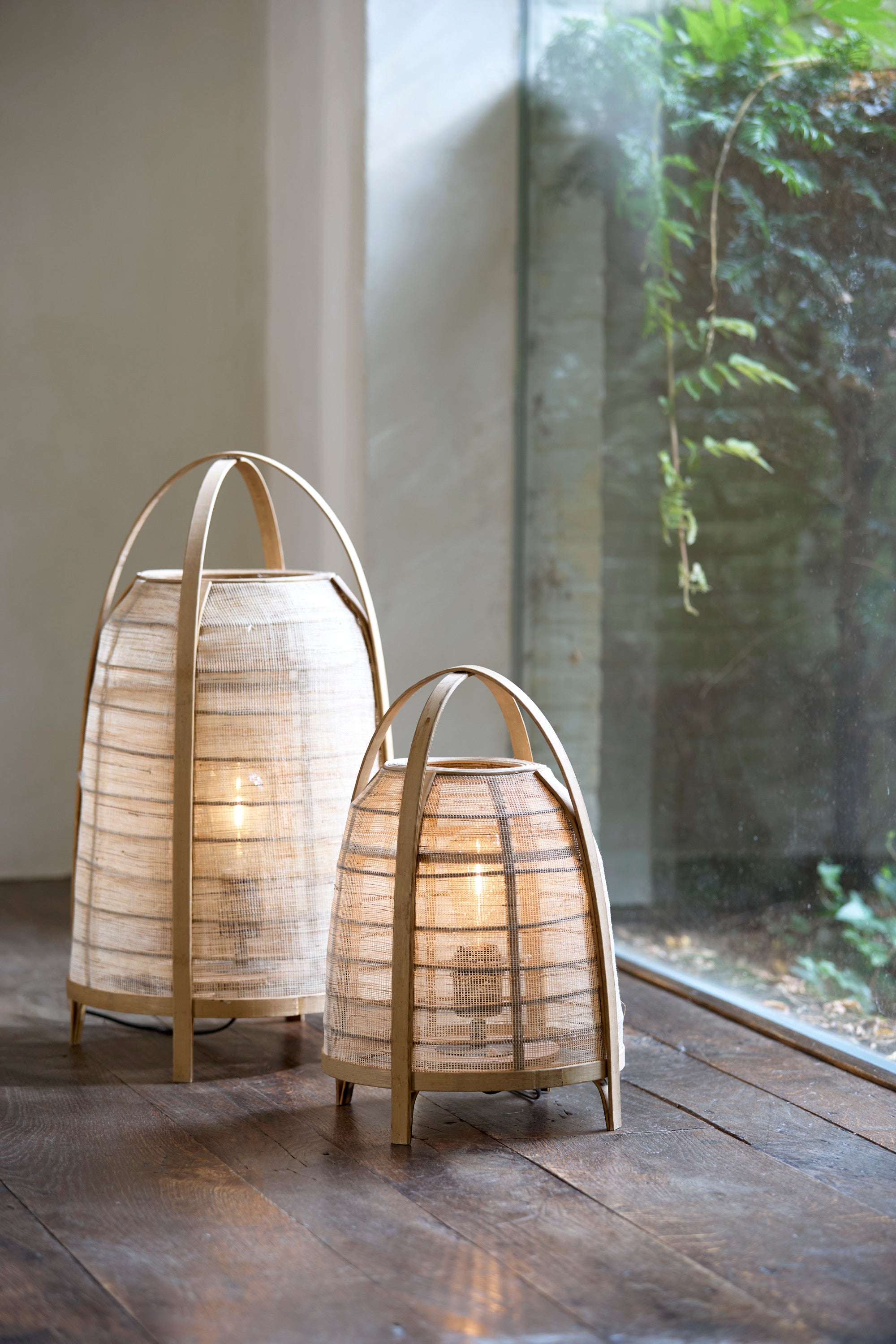 Jacinto Natural Bamboo Table Lamp 60cm