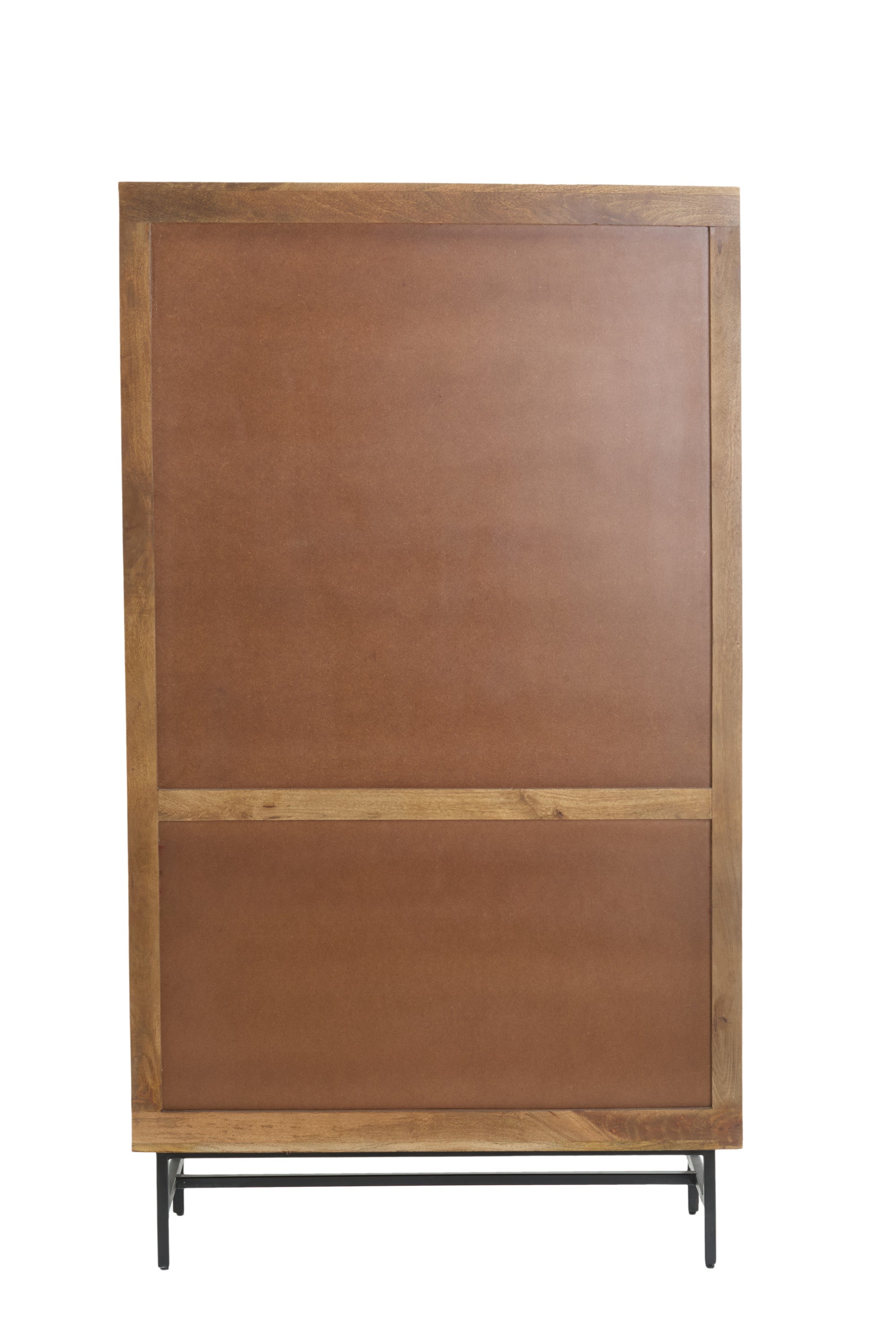 Dubaku Dark Brown Wood Display Unit