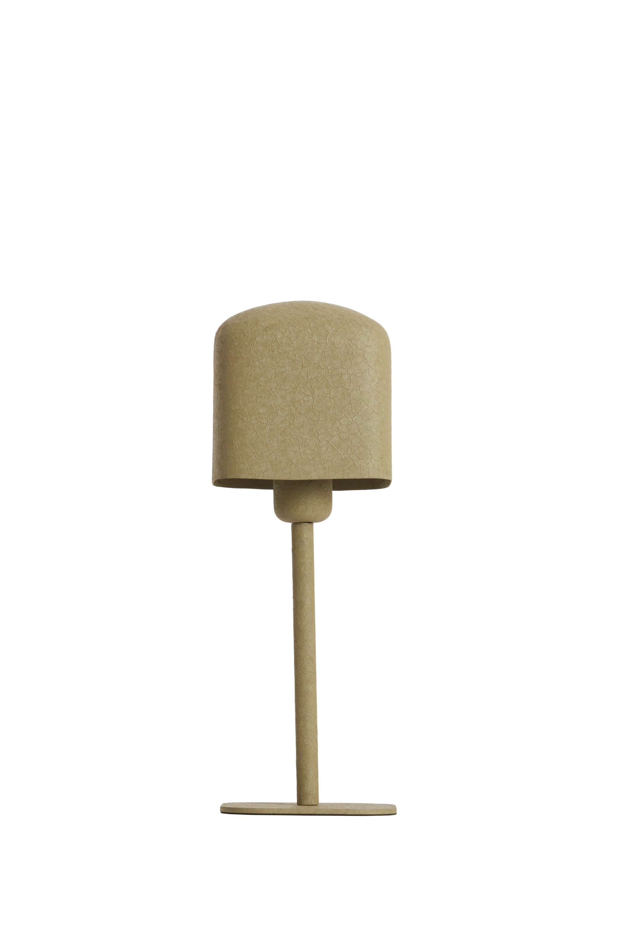 Elenie Matt Olive Green Metal Table Lamp 36cm