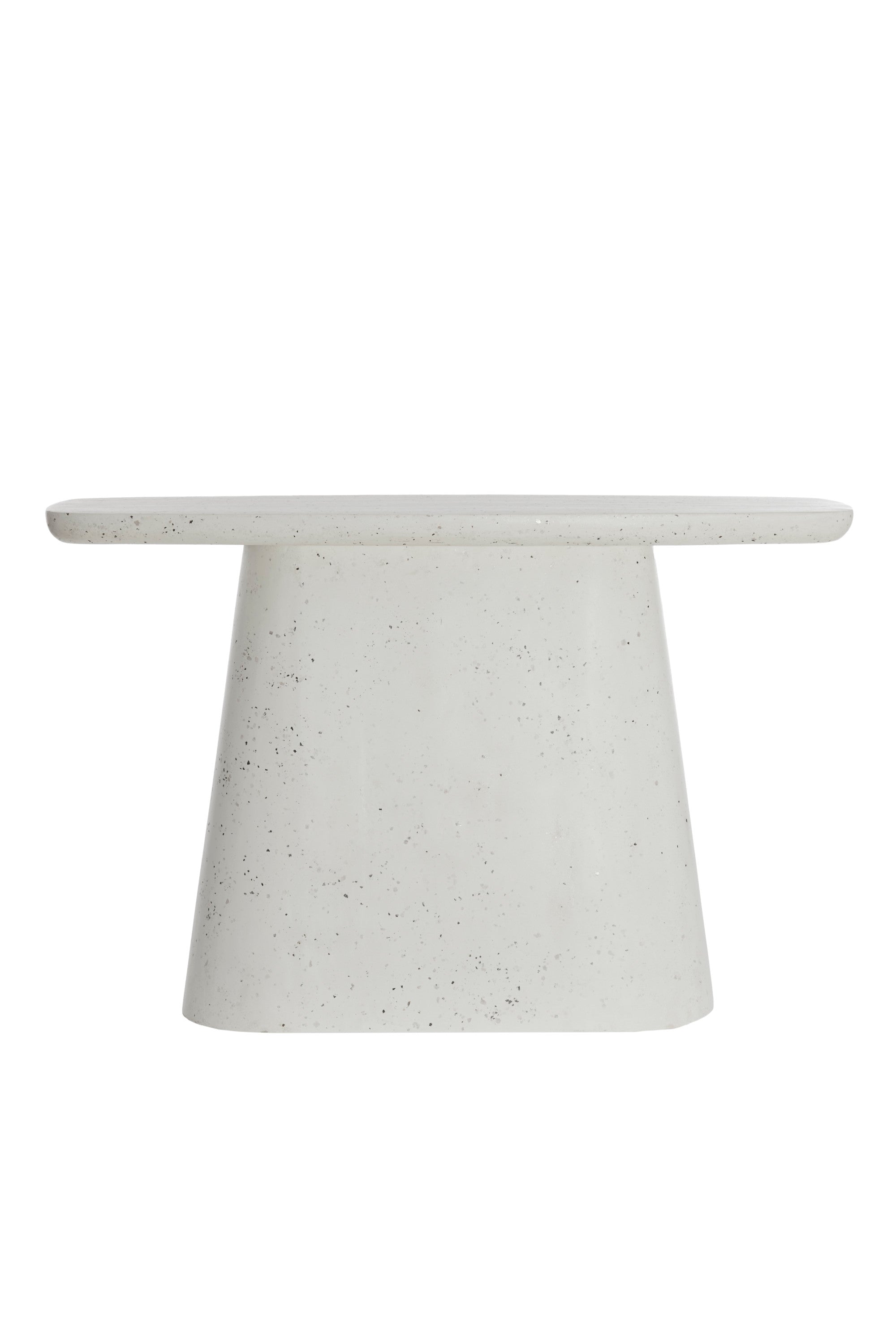 Hamura White Terrazzo Console Table