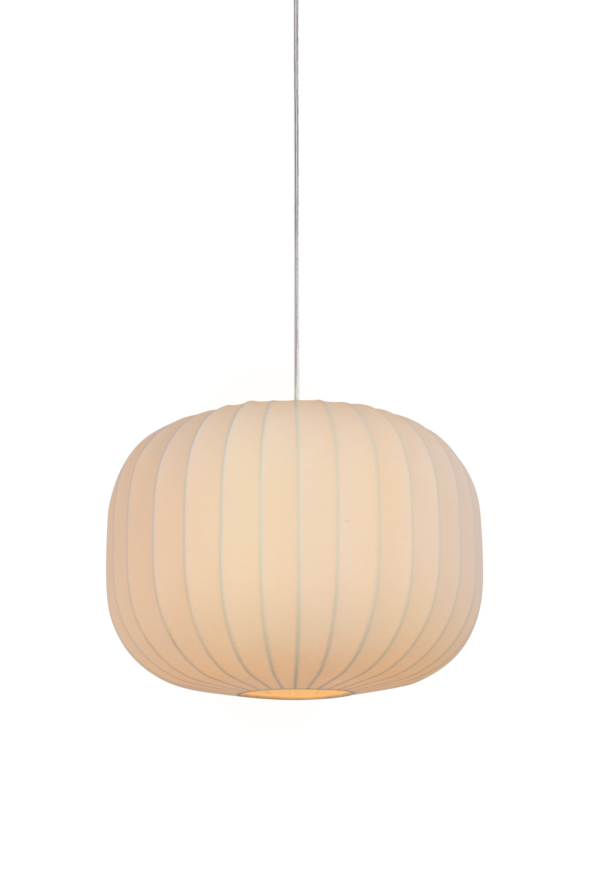 Lexa White Pendant Light 35cm
