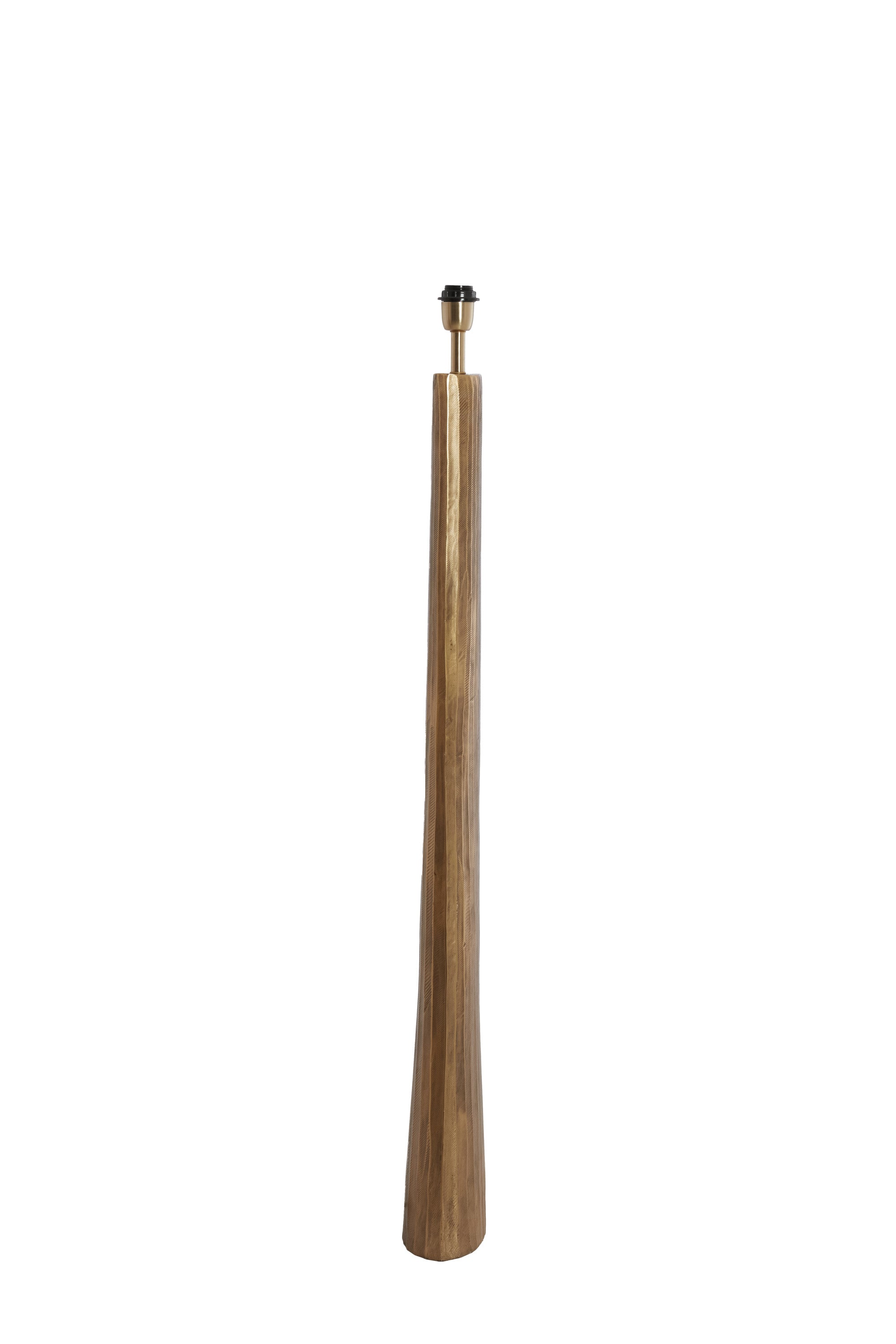 Mijas Antique Bronze Metal Floor Lamp Base 119cm