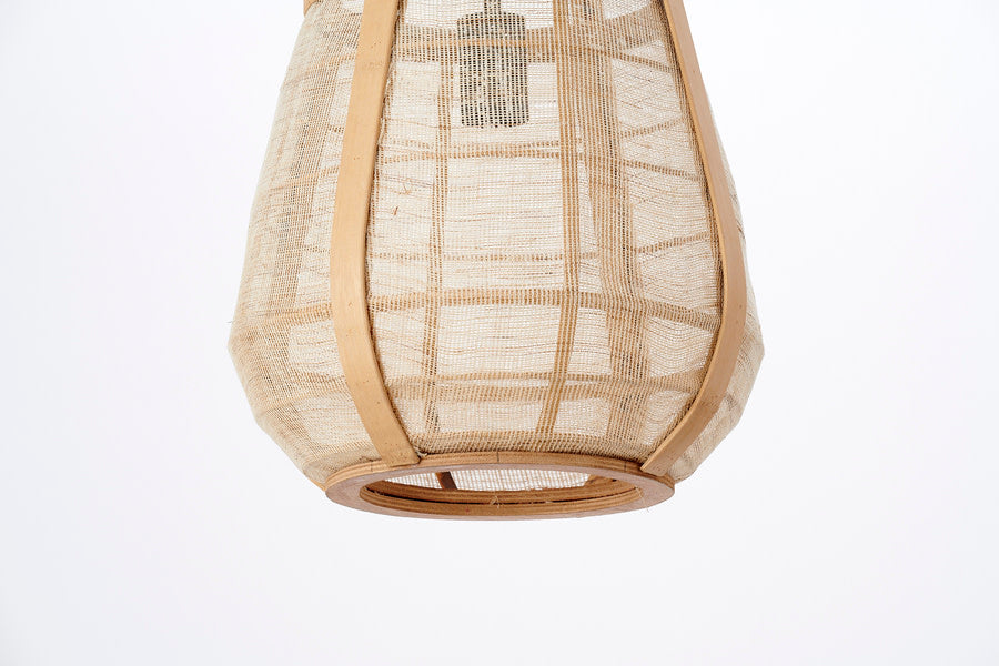 Jacinto Natural Bamboo Pendant Light 32cm
