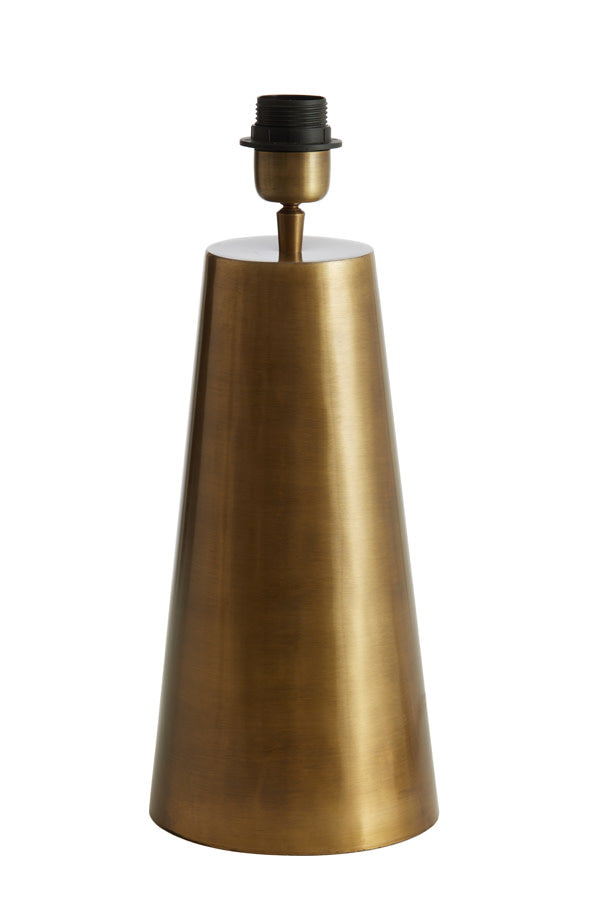 Yelos Antique Bronze Metal Table Lamp Base 35cm